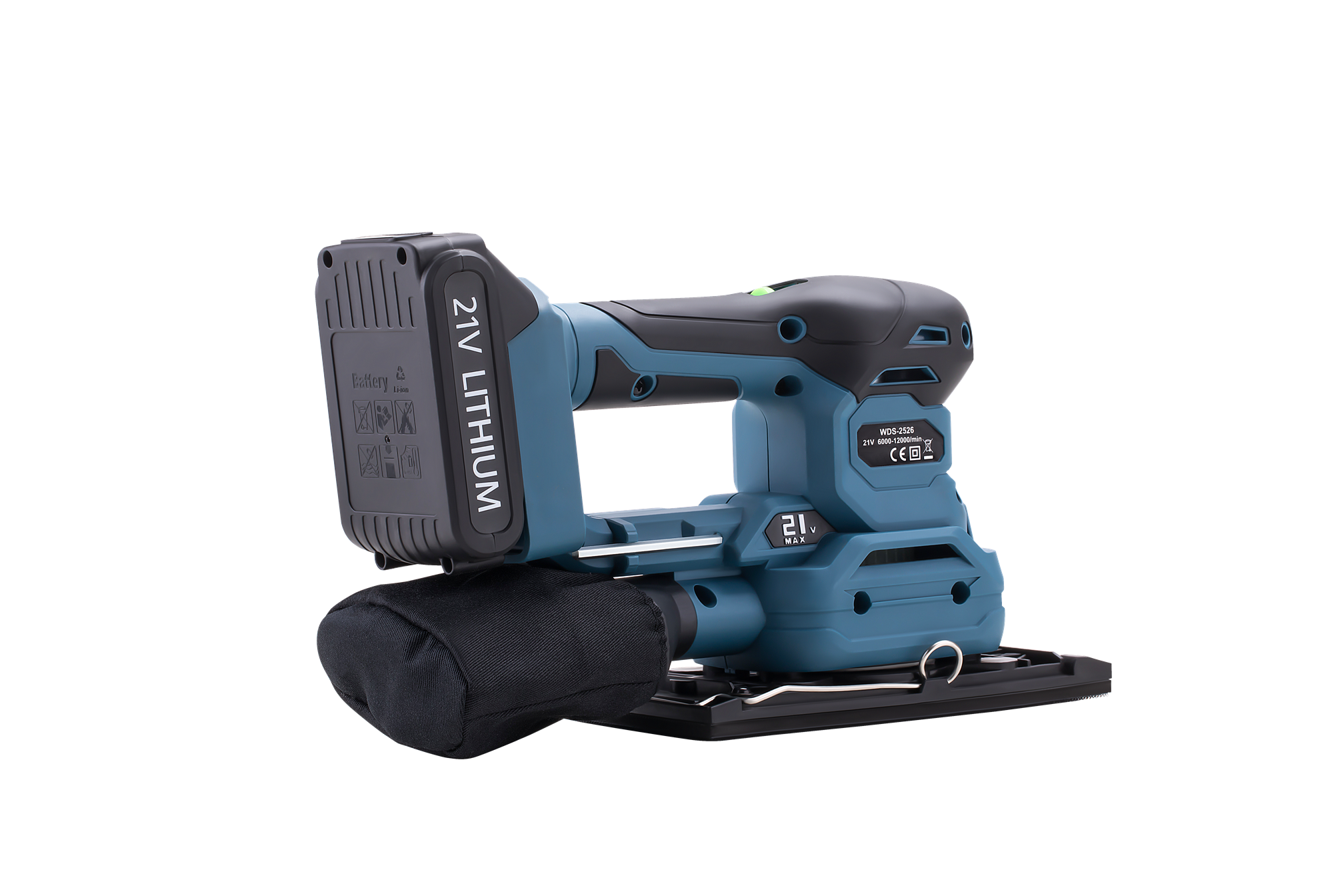3-IN-1 ORBITAL SANDER 21V 3.0Ah WDS2526