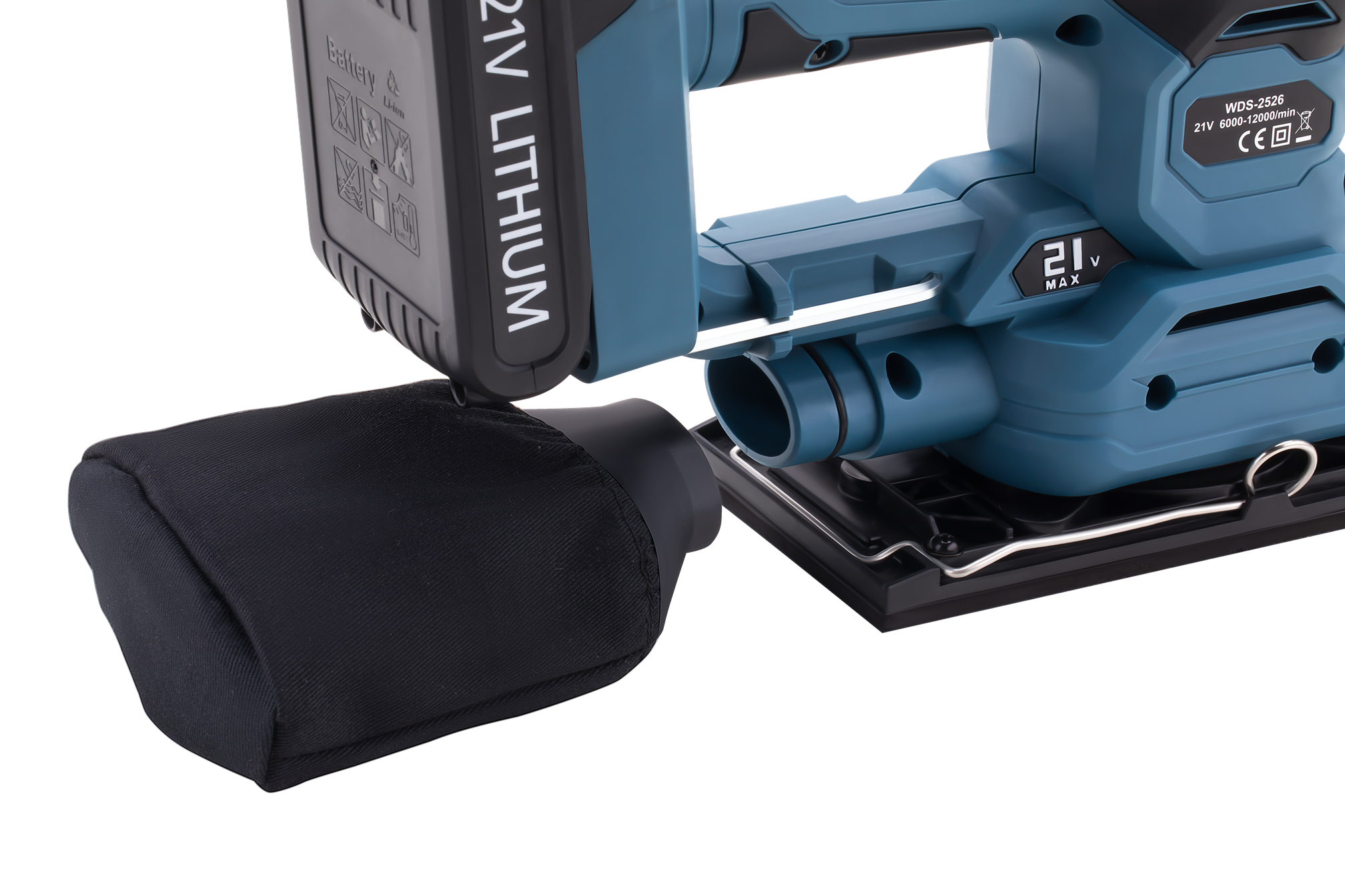 3-IN-1 ORBITAL SANDER 21V 3.0Ah WDS2526