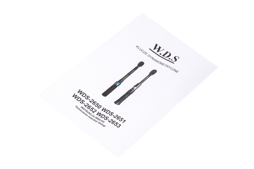 Torque wrench 1/4 1-25Nm WDS2650 (D16)