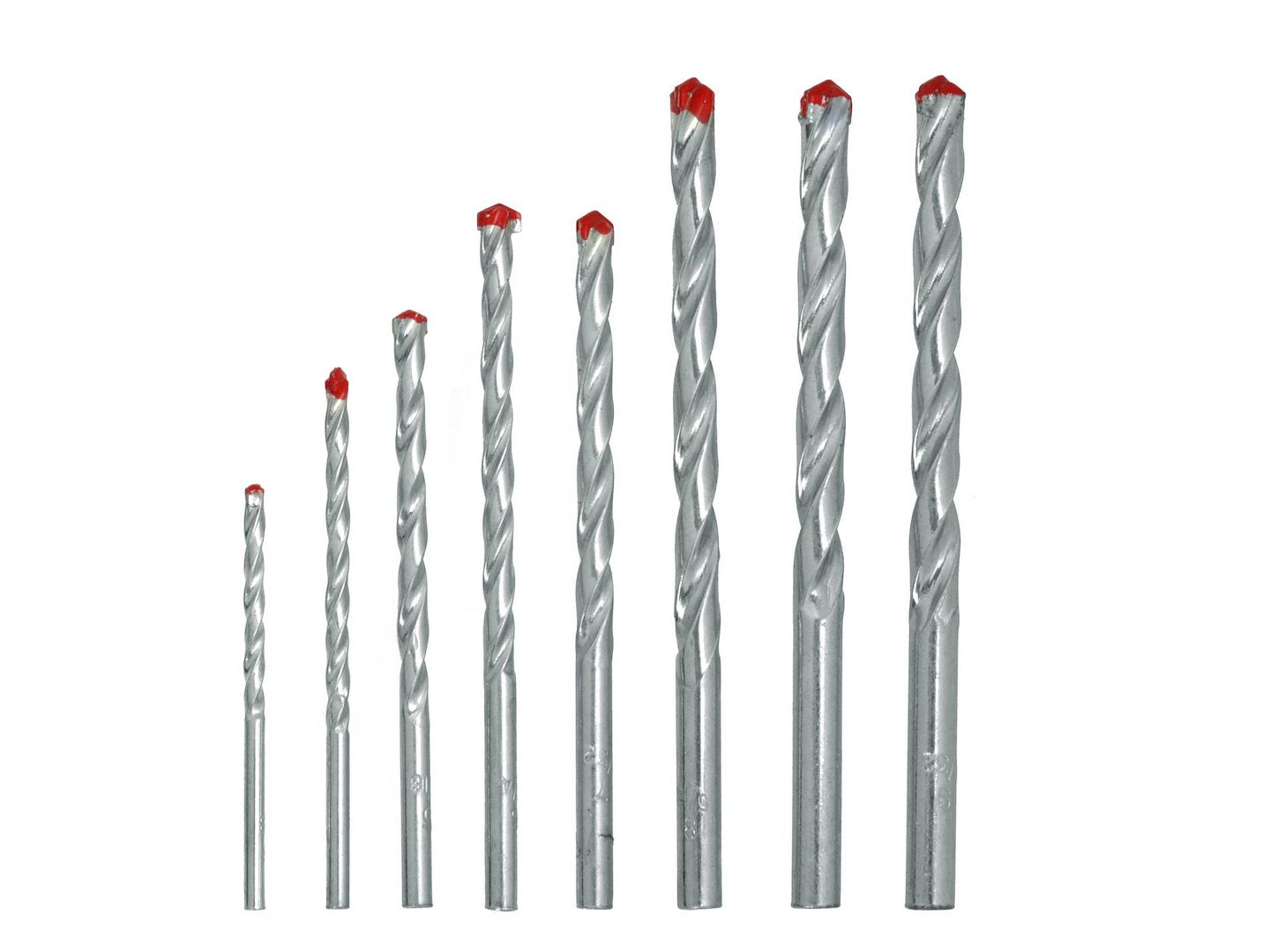 Masonry Drill Bit Set 3-10 mm, 8 pcs GEKO
