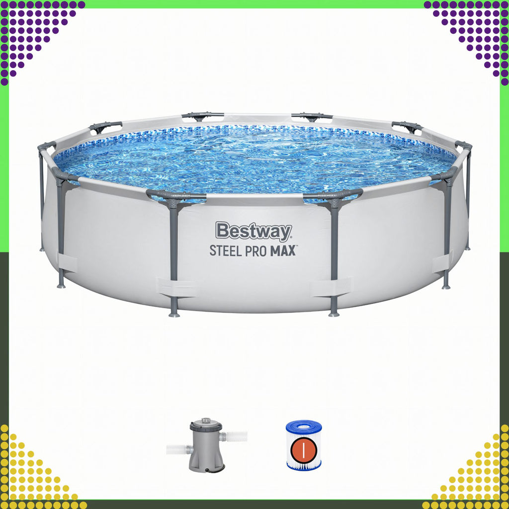 Bestway Steel Pro Max ümmargune karkassbassein 305 × 76 cm 56408