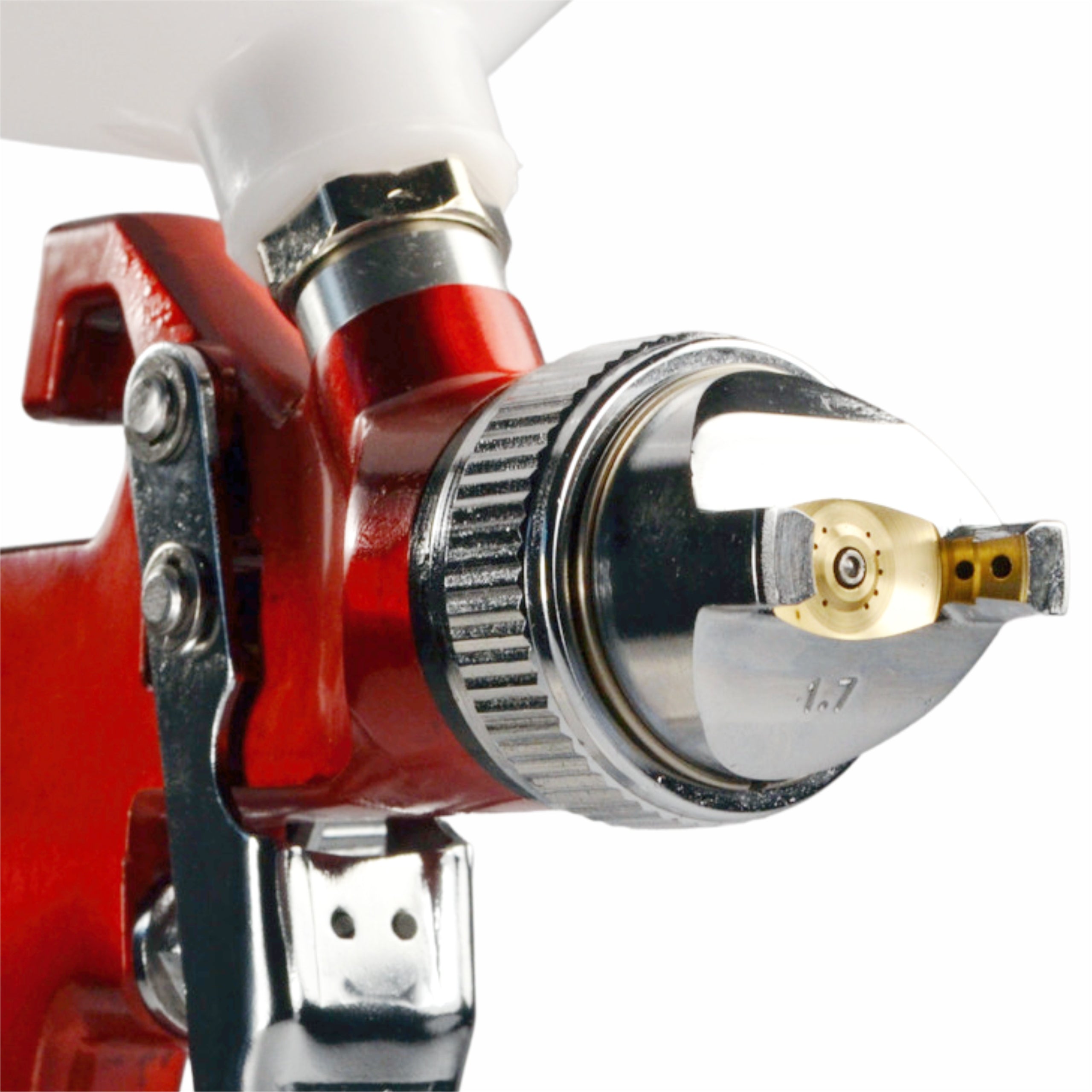 HVLP värviprits 1.7mm düüsi ja 600ml paagiga, Black