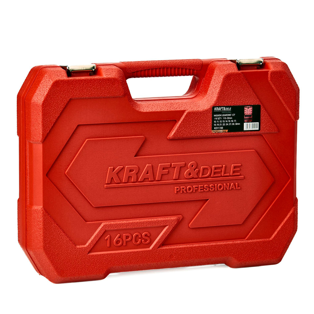 IMPACT PESADE KOMPLEKT 1/2" 10-32 mm 16 tk KD11749 (D3)