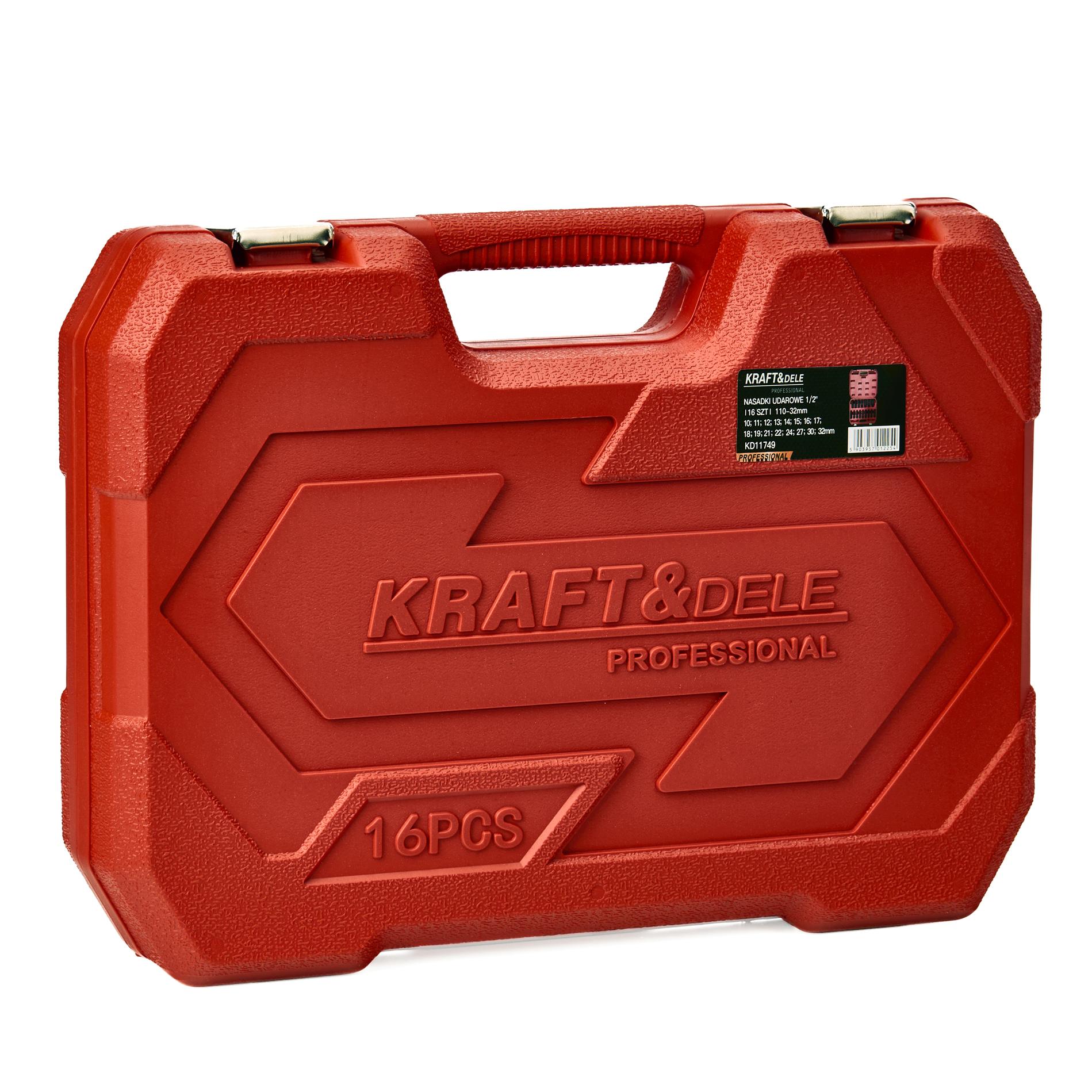 IMPACT PESADE KOMPLEKT 1/2" 10-32 mm 16 tk KD11749 (D3)