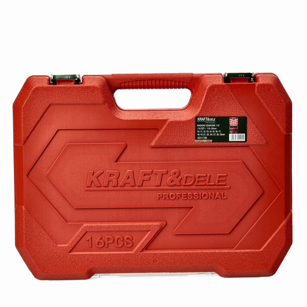 IMPACT PESADE KOMPLEKT 1/2" 10-32 mm 16 tk KD11749 (D3)