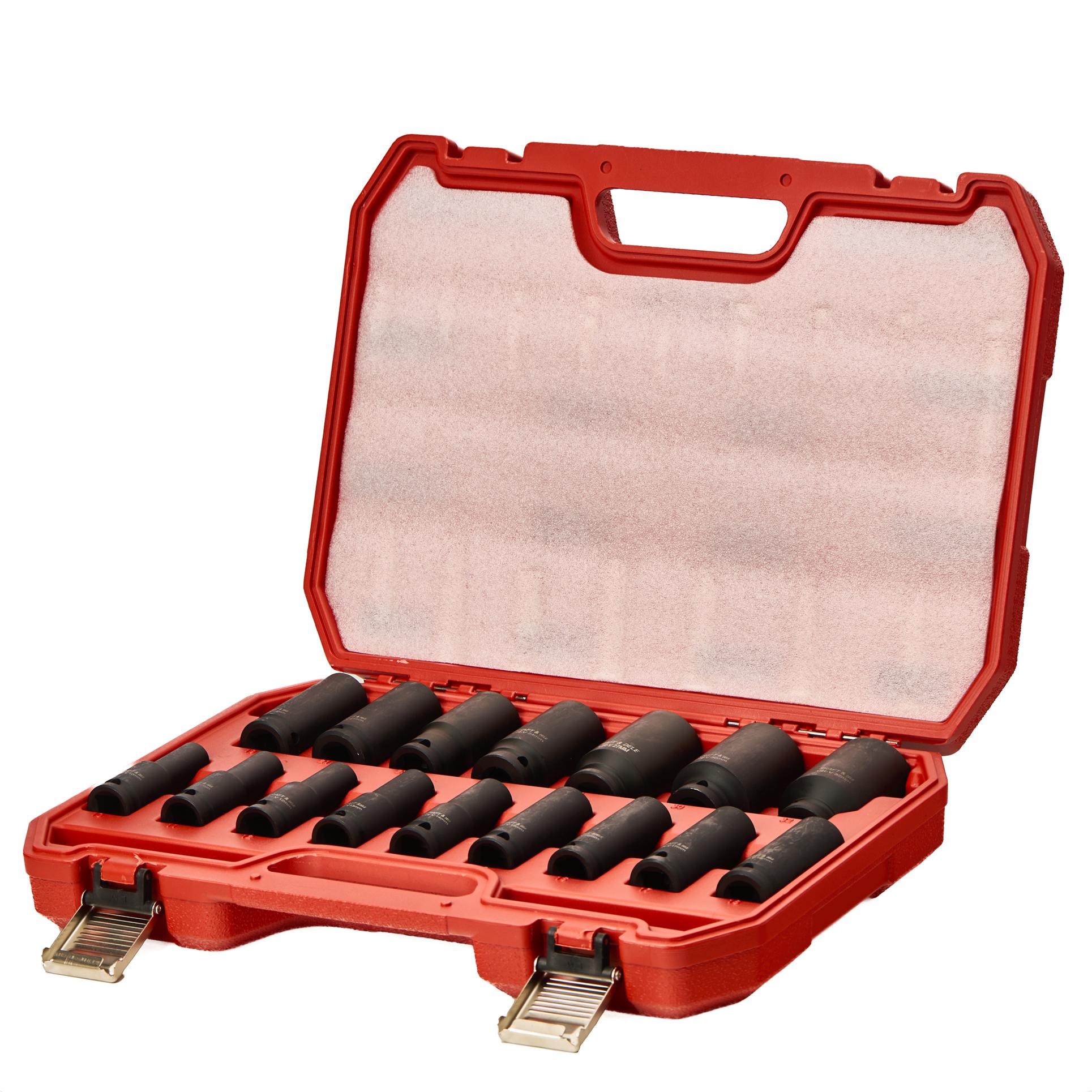 IMPACT PESADE KOMPLEKT 1/2" 10-32 mm 16 tk KD11749 (D3)