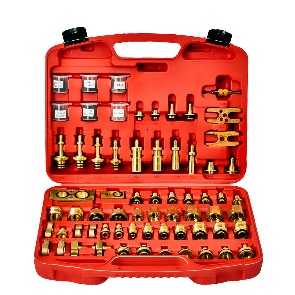 XXL Air Conditioning Flushing Adapter Set 78 pcs. KD10063