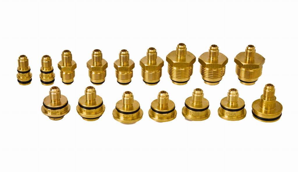 XXL Air Conditioning Flushing Adapter Set 78 pcs. KD10063