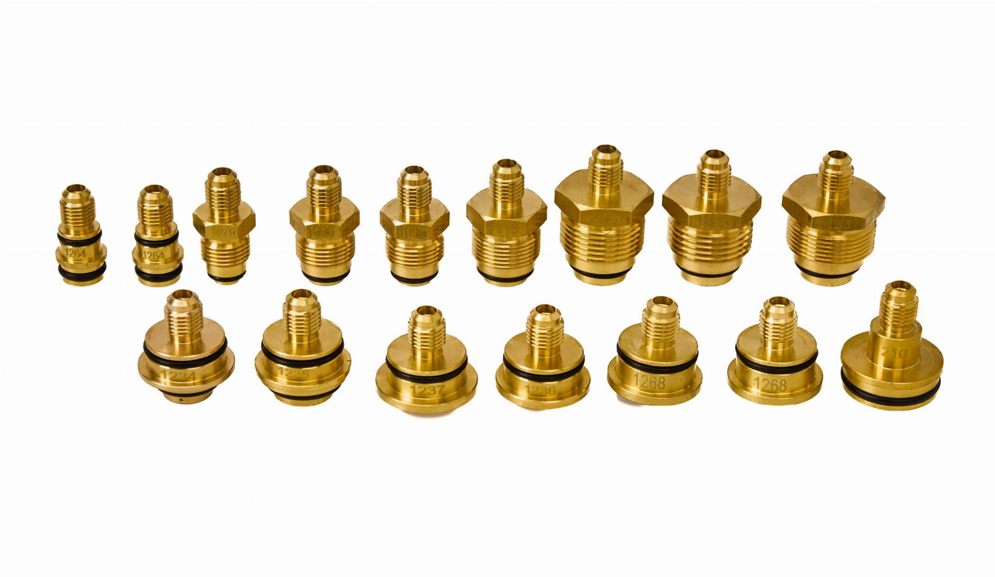 XXL Air Conditioning Flushing Adapter Set 78 pcs. KD10063