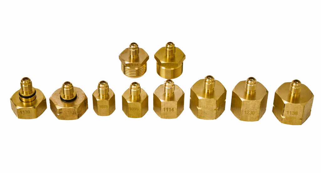 XXL Air Conditioning Flushing Adapter Set 78 pcs. KD10063