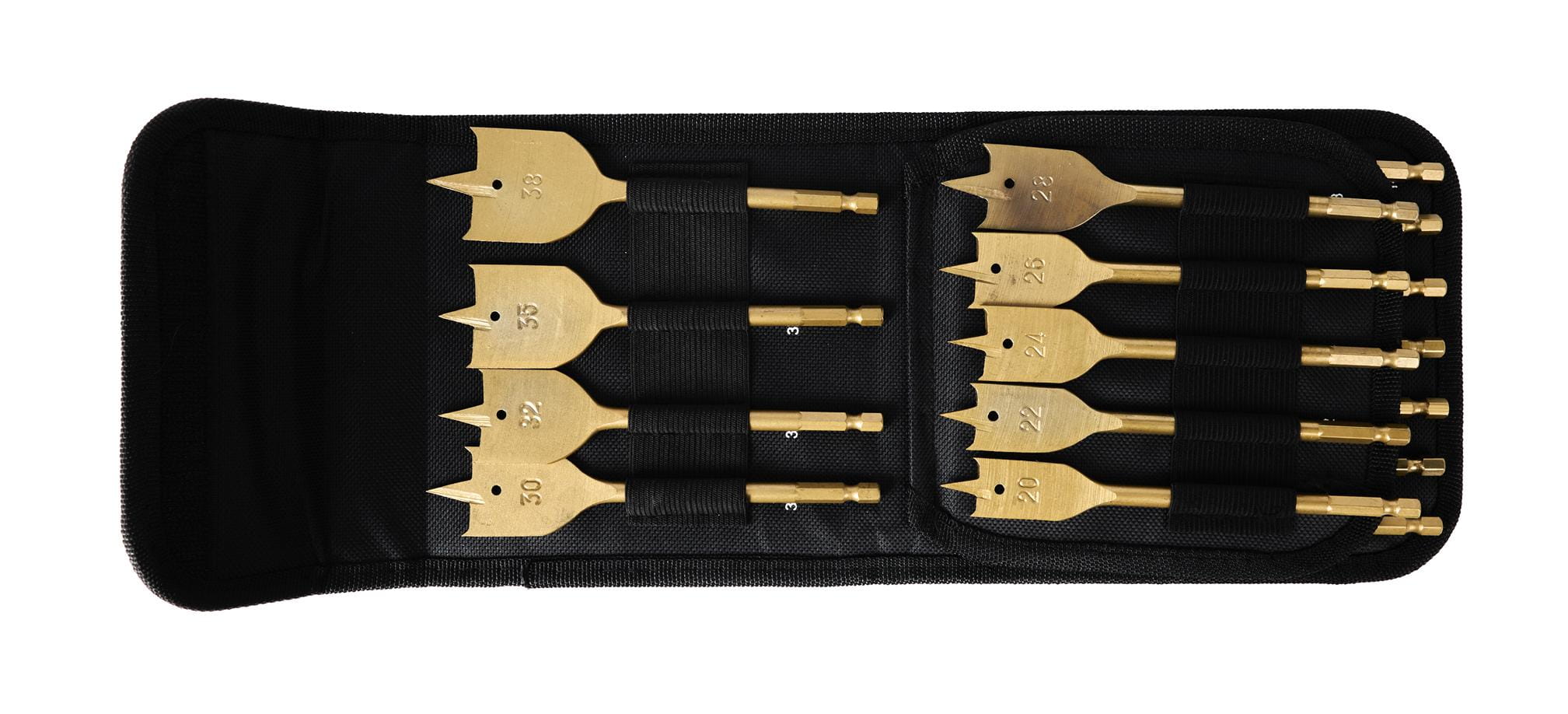 SET OF SPODE DRILL BITS FOR WOOD KD10637 (C34)