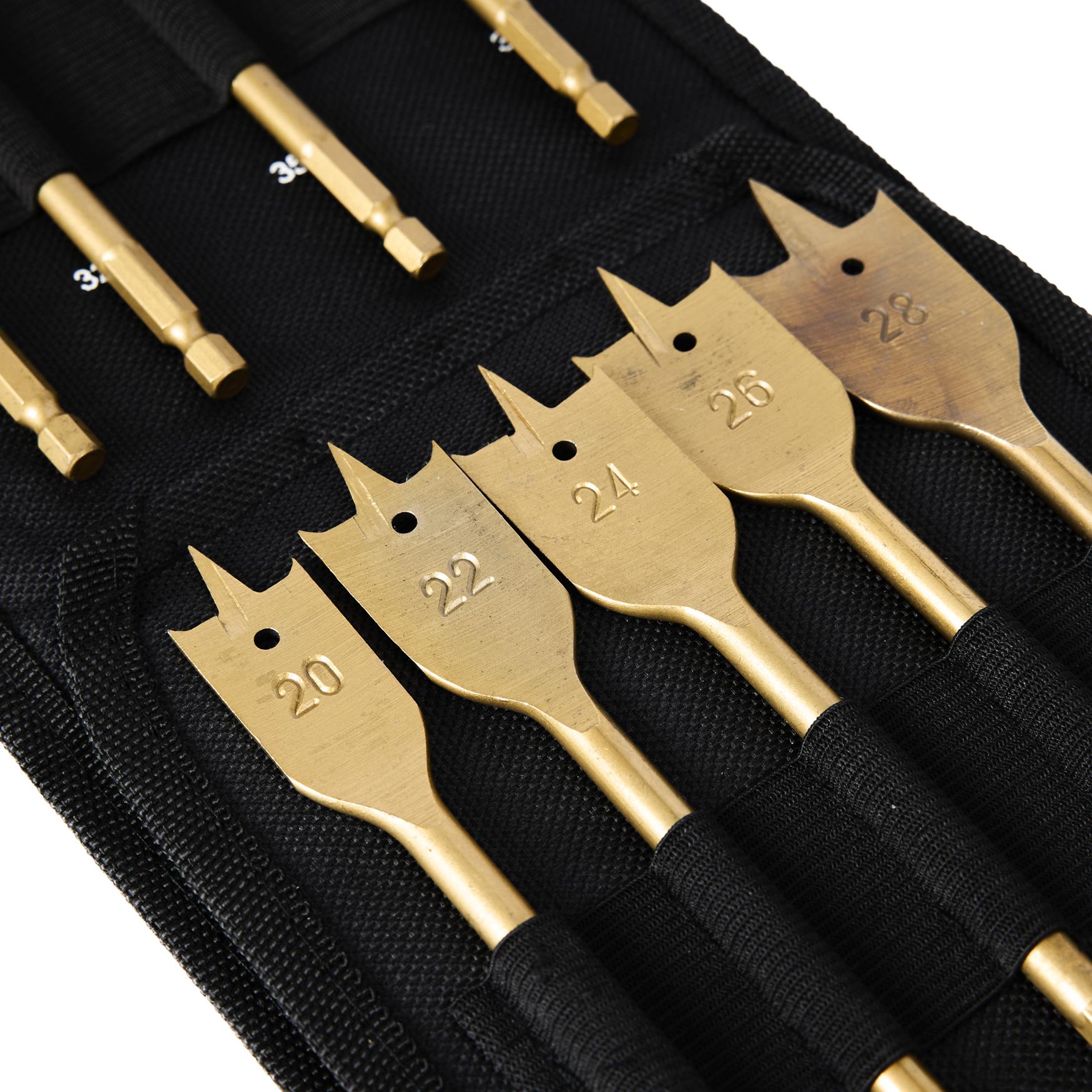 SET OF SPODE DRILL BITS FOR WOOD KD10637 (C34)