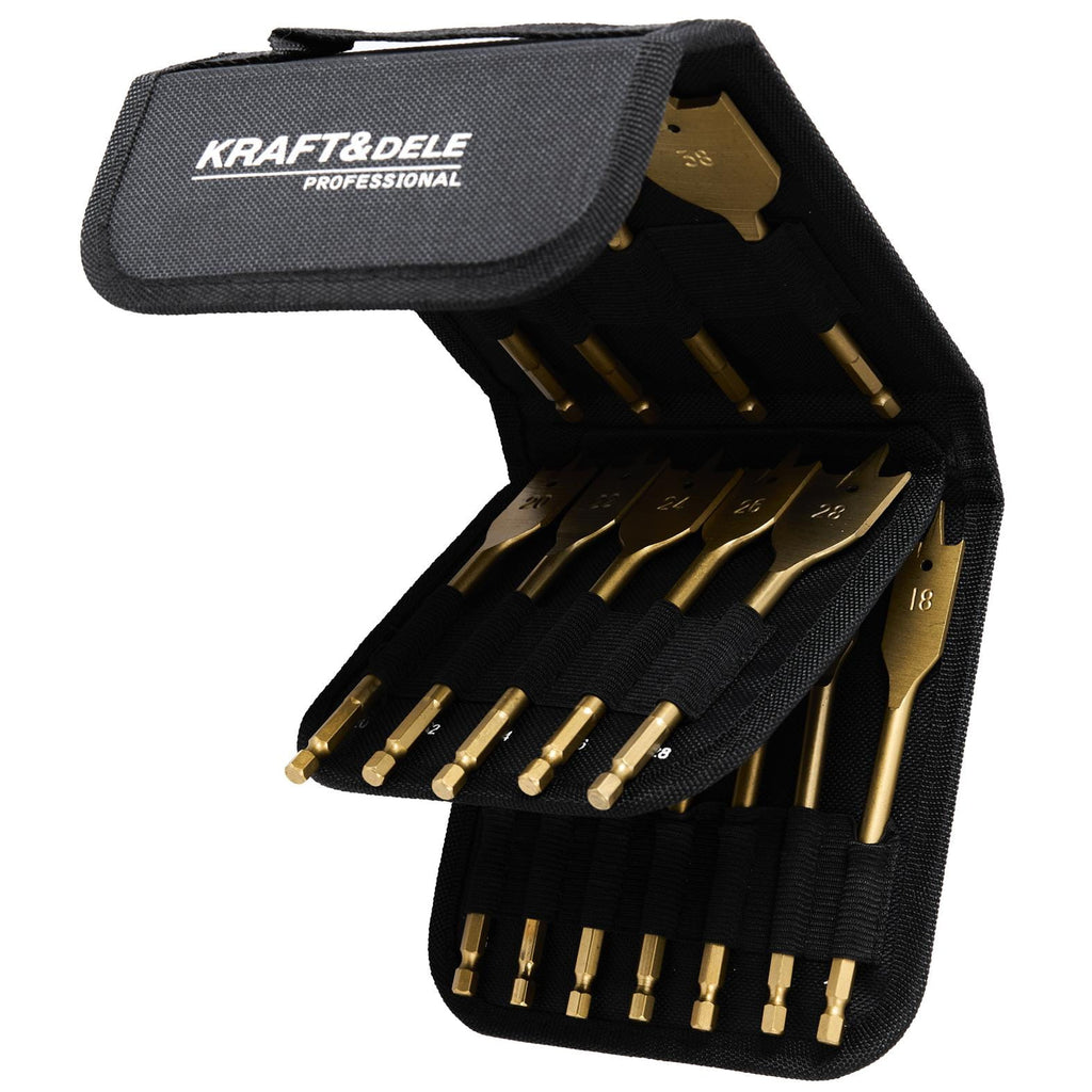 SET OF SPODE DRILL BITS FOR WOOD KD10637 (C34)