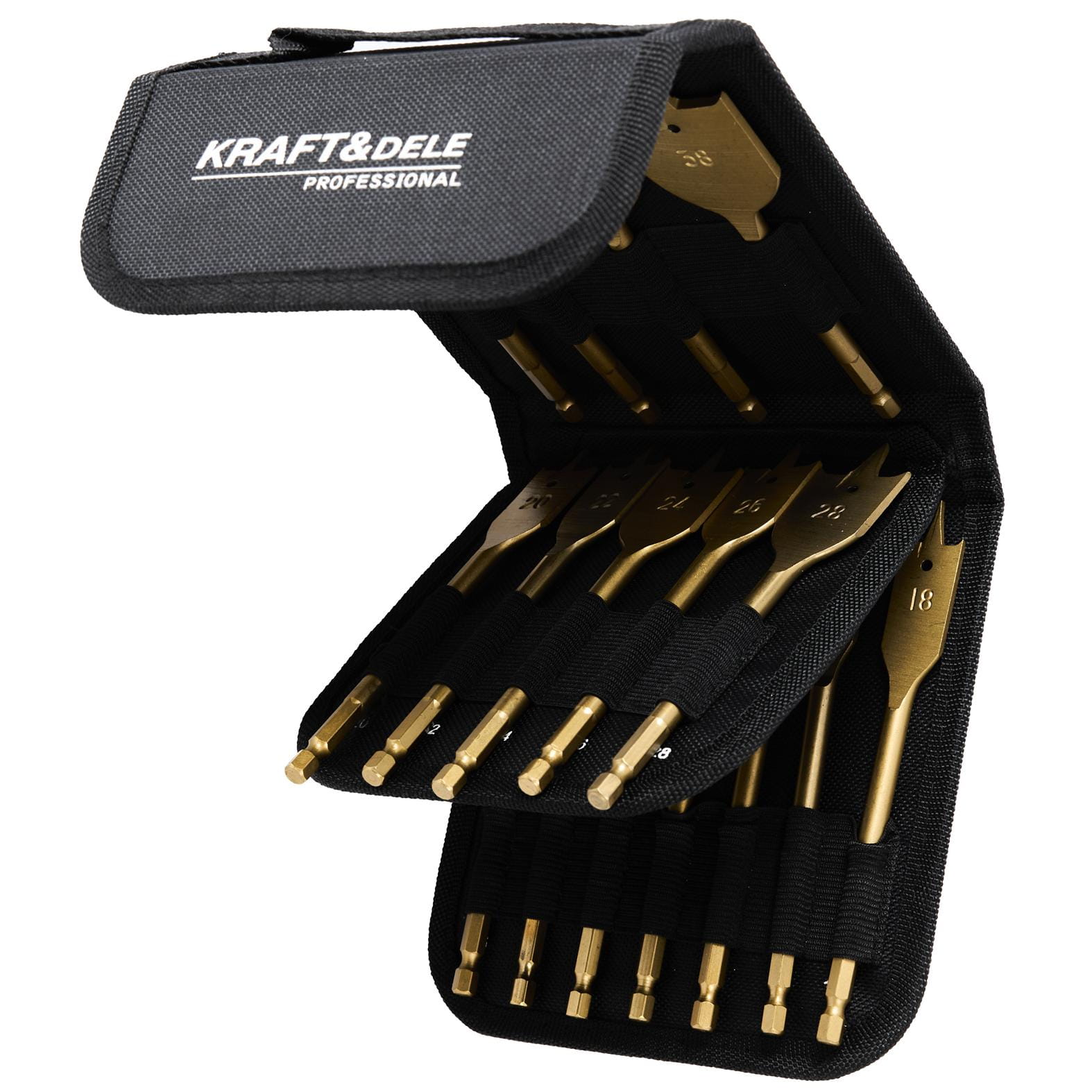 SET OF SPODE DRILL BITS FOR WOOD KD10637 (C34)