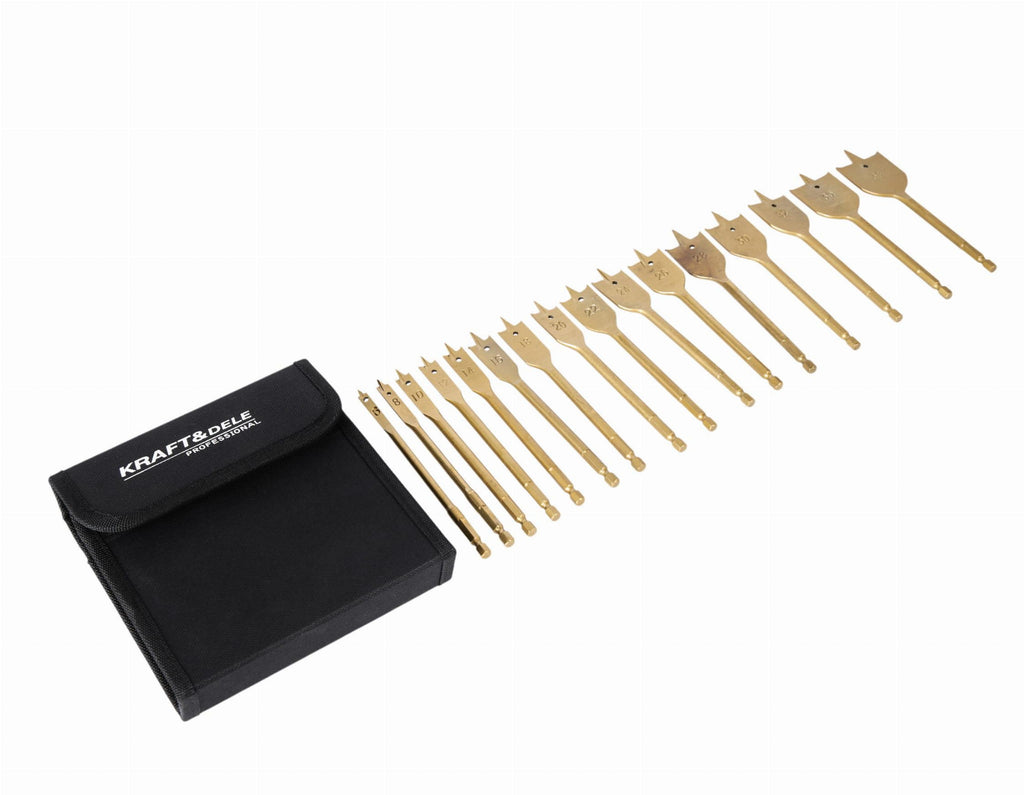 SET OF SPODE DRILL BITS FOR WOOD KD10637 (C34)