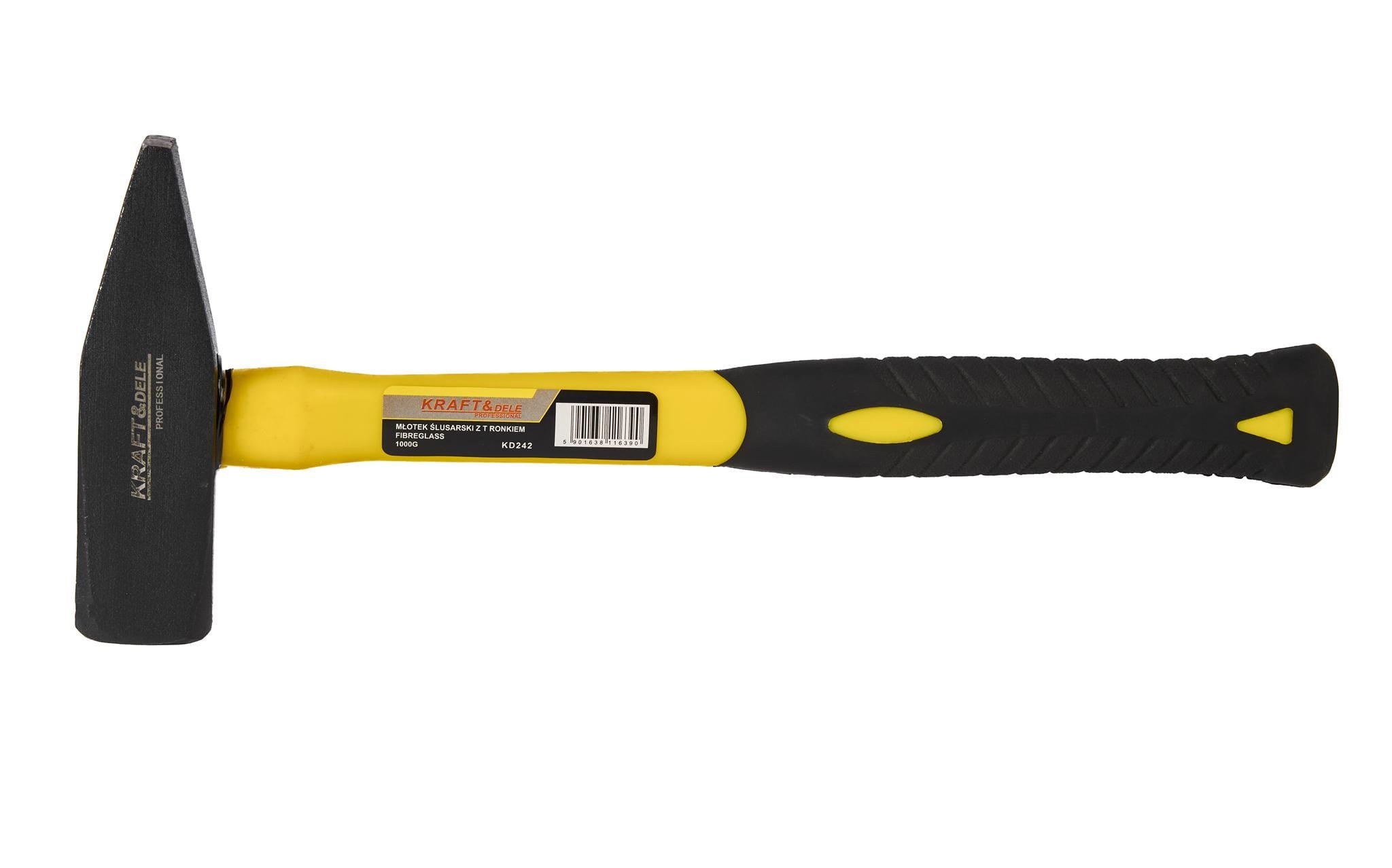 KRAFT&DELE klaaskiudvarrega insenerihaamer 1 kg KD242