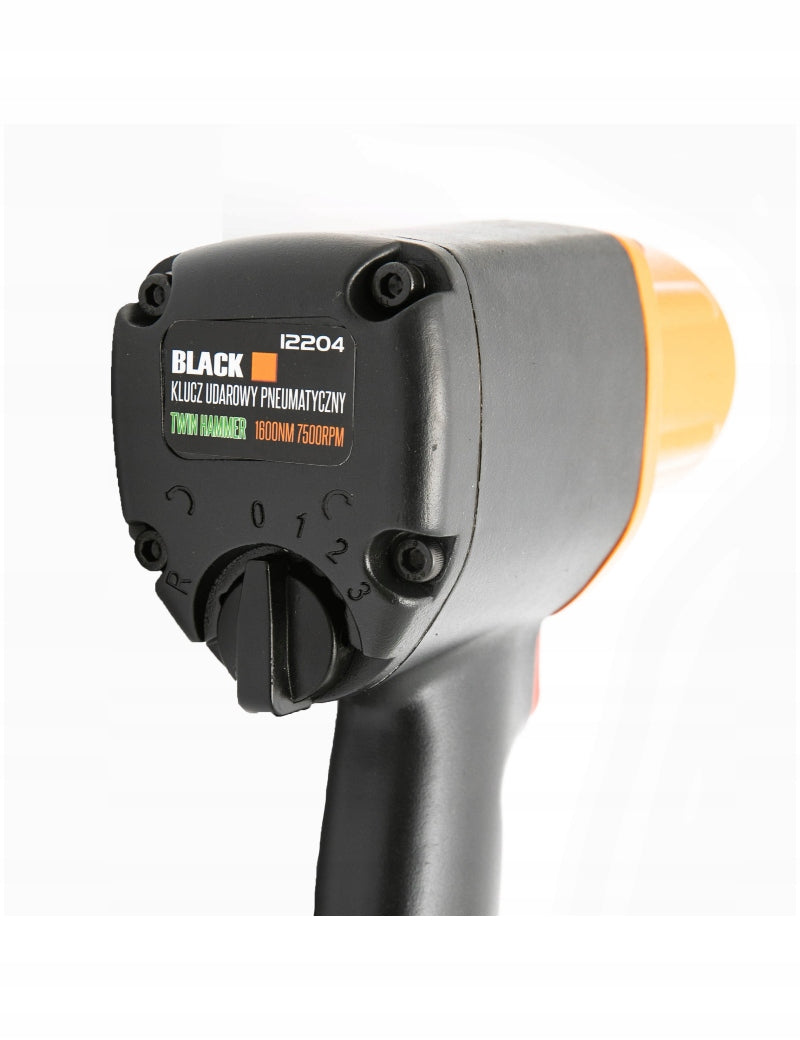 Pneumaatiline löökmutrivõti 1/2" 1600Nm Black
