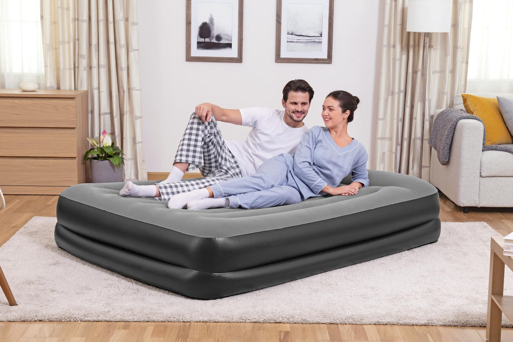 Bestway TriTech täispuhutav madrats integreeritud pumbaga 203 × 152 × 46 cm 67403