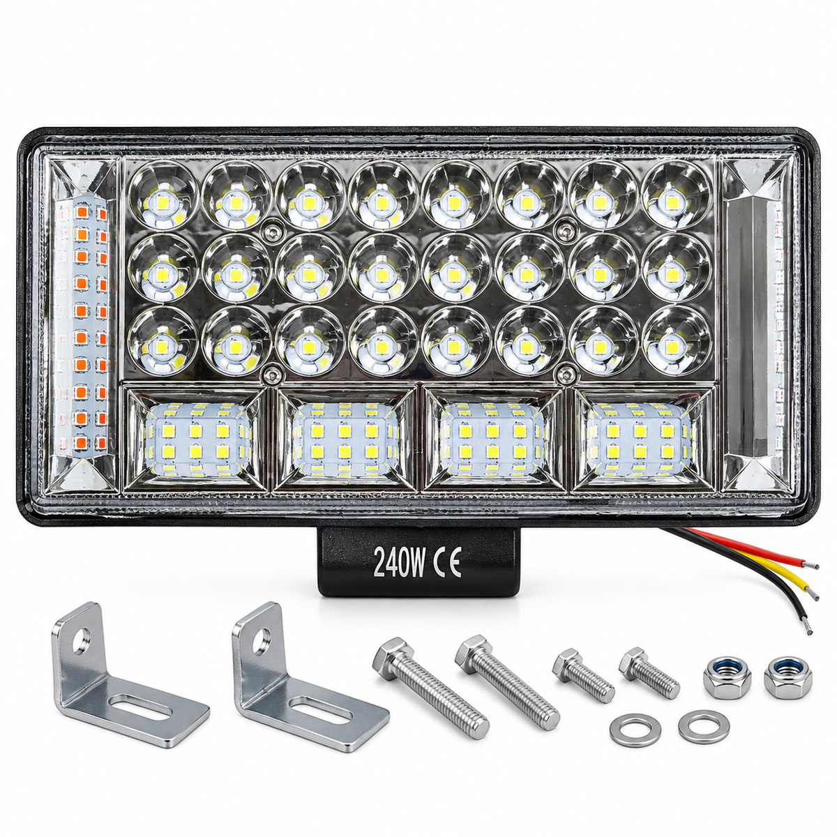 240 W LED-töövalgusti 12V–80V sõidukitele ja masinatele N1360