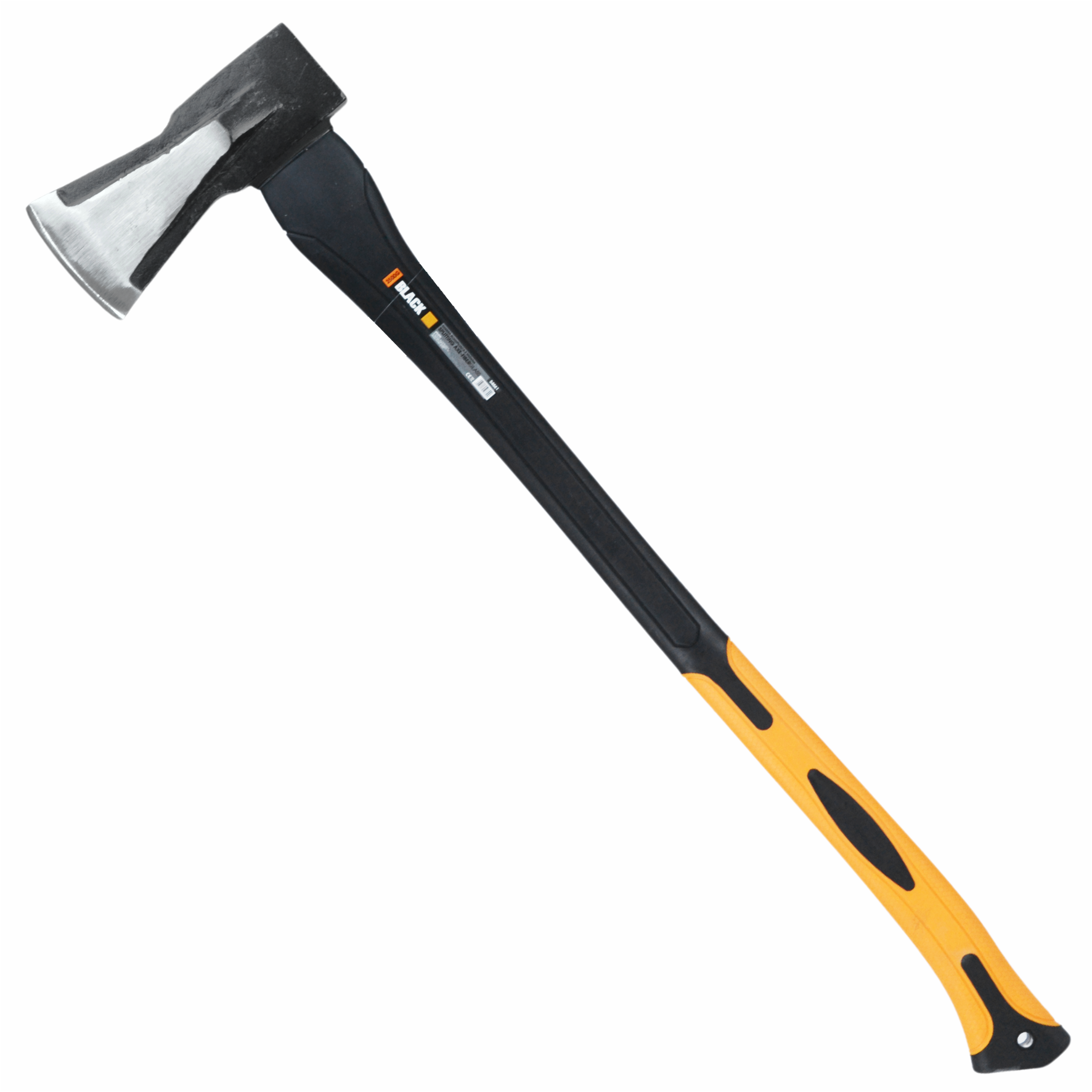 Fiberglass Splitting Axe 2500g Large Universal Strong Black