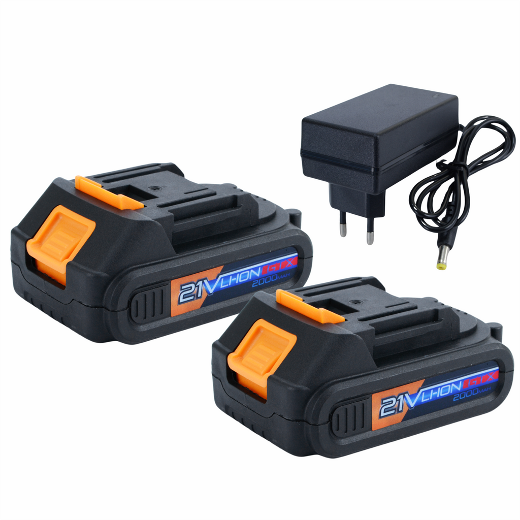 Juhtmeta kettsaag 150mm 21V 2Ah 2 akuga ja määrdega