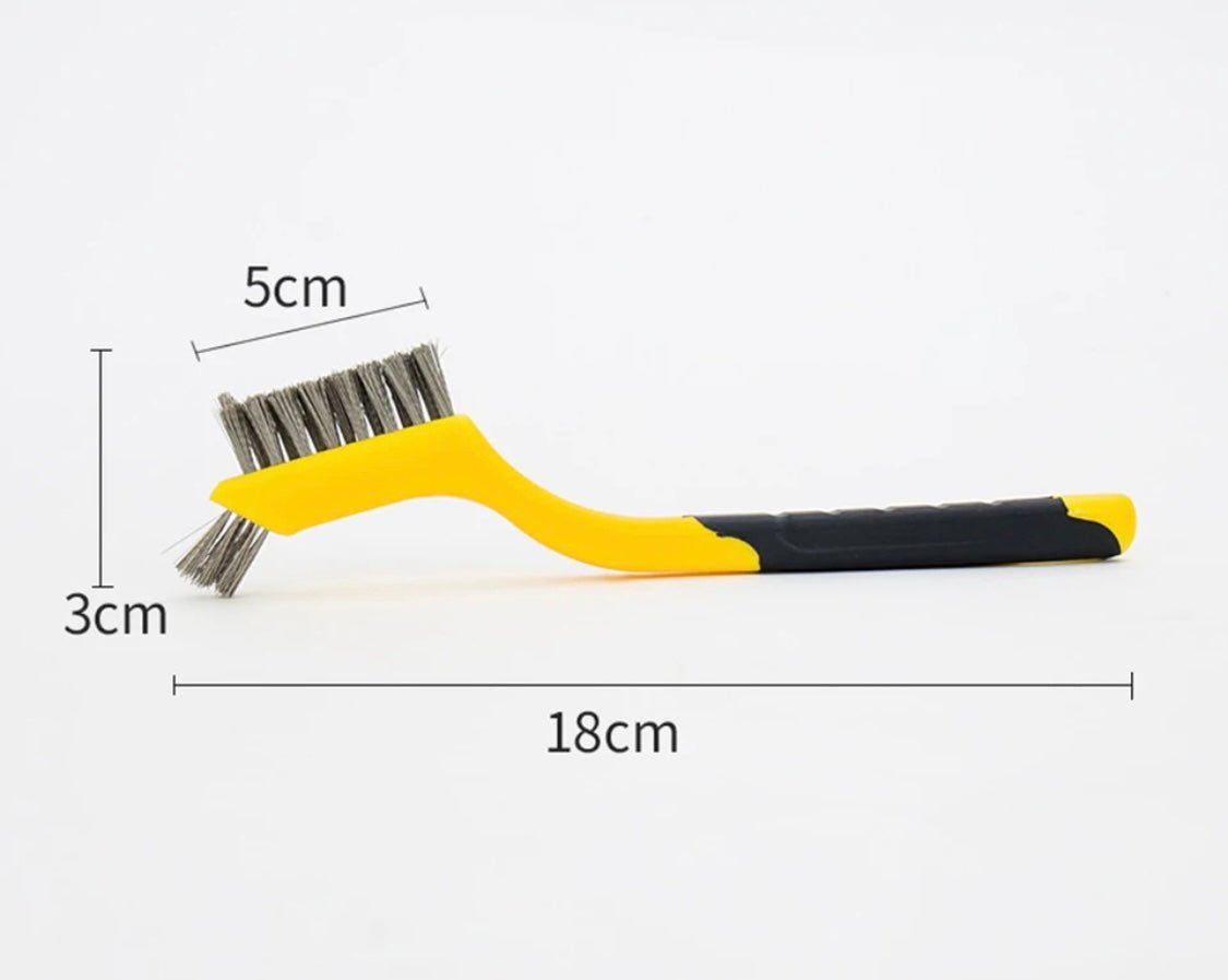 3-osaline traatharjade komplekt – messing, nailon, roostevaba teras