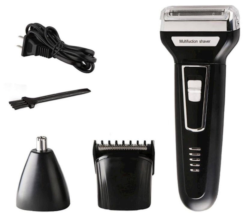 3-ühes laetav pardel, trimmer ja ninakarvade lõikur