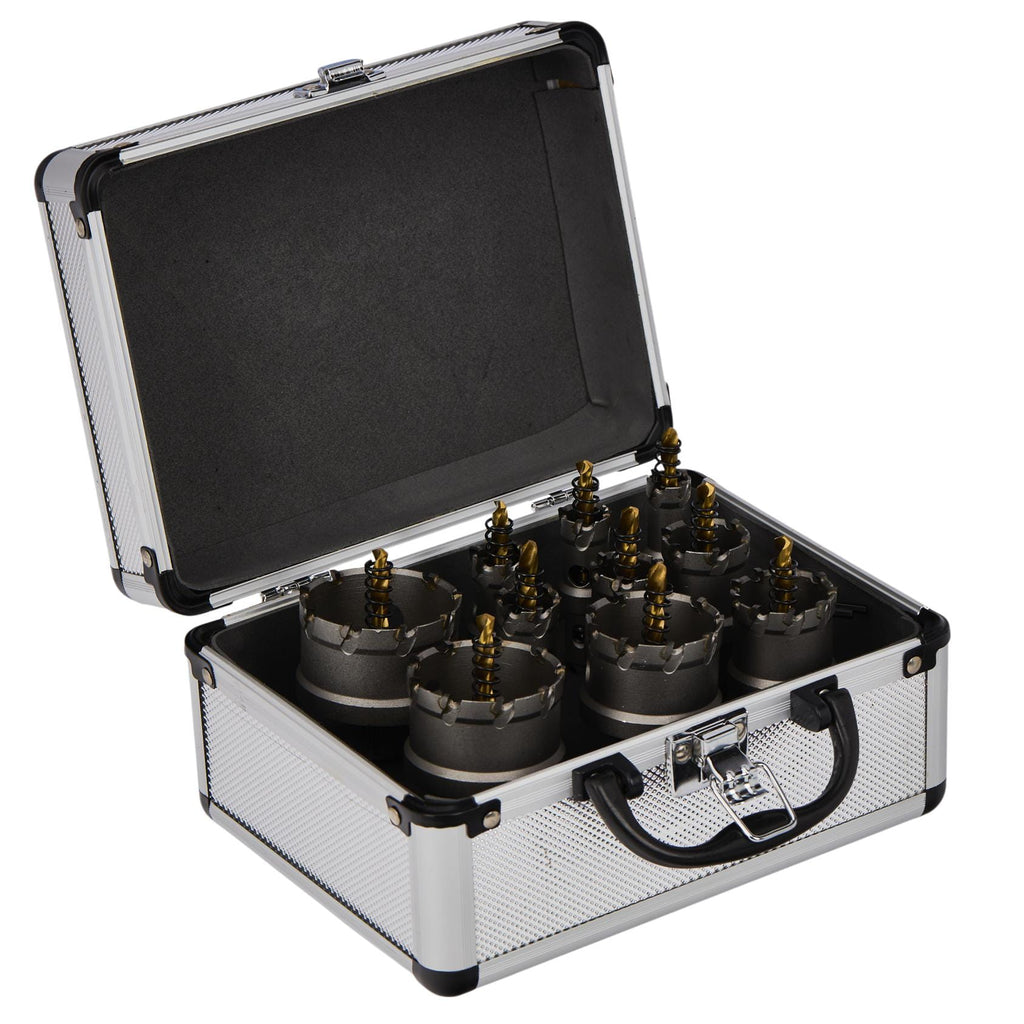 HOLE SAWS / TUNGSTEN CARBIDE DRILL BITS FOR METAL 10pcs. KD10061