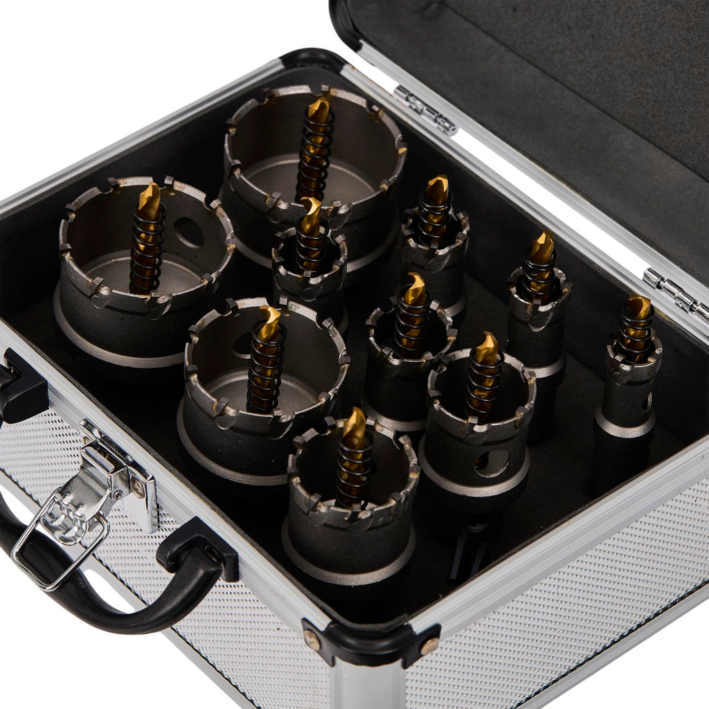 HOLE SAWS / TUNGSTEN CARBIDE DRILL BITS FOR METAL 10pcs. KD10061