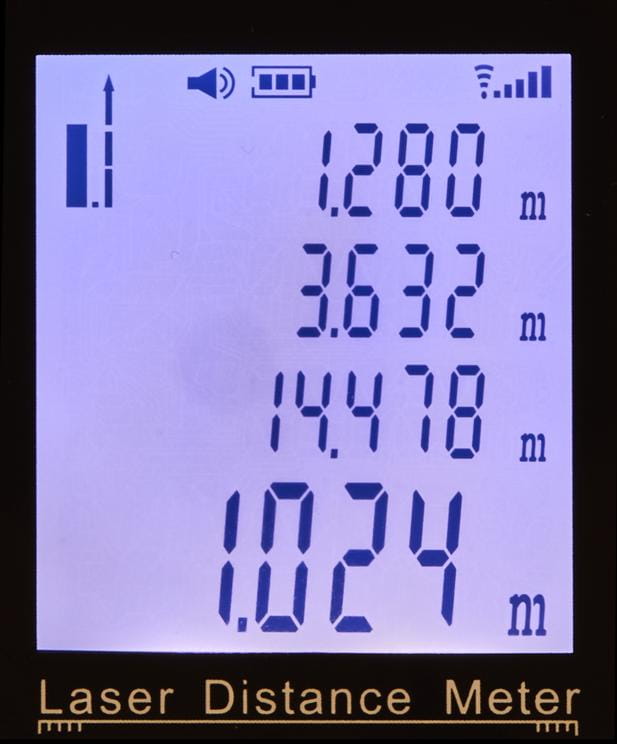Laser digital distance meter 100m KD10408