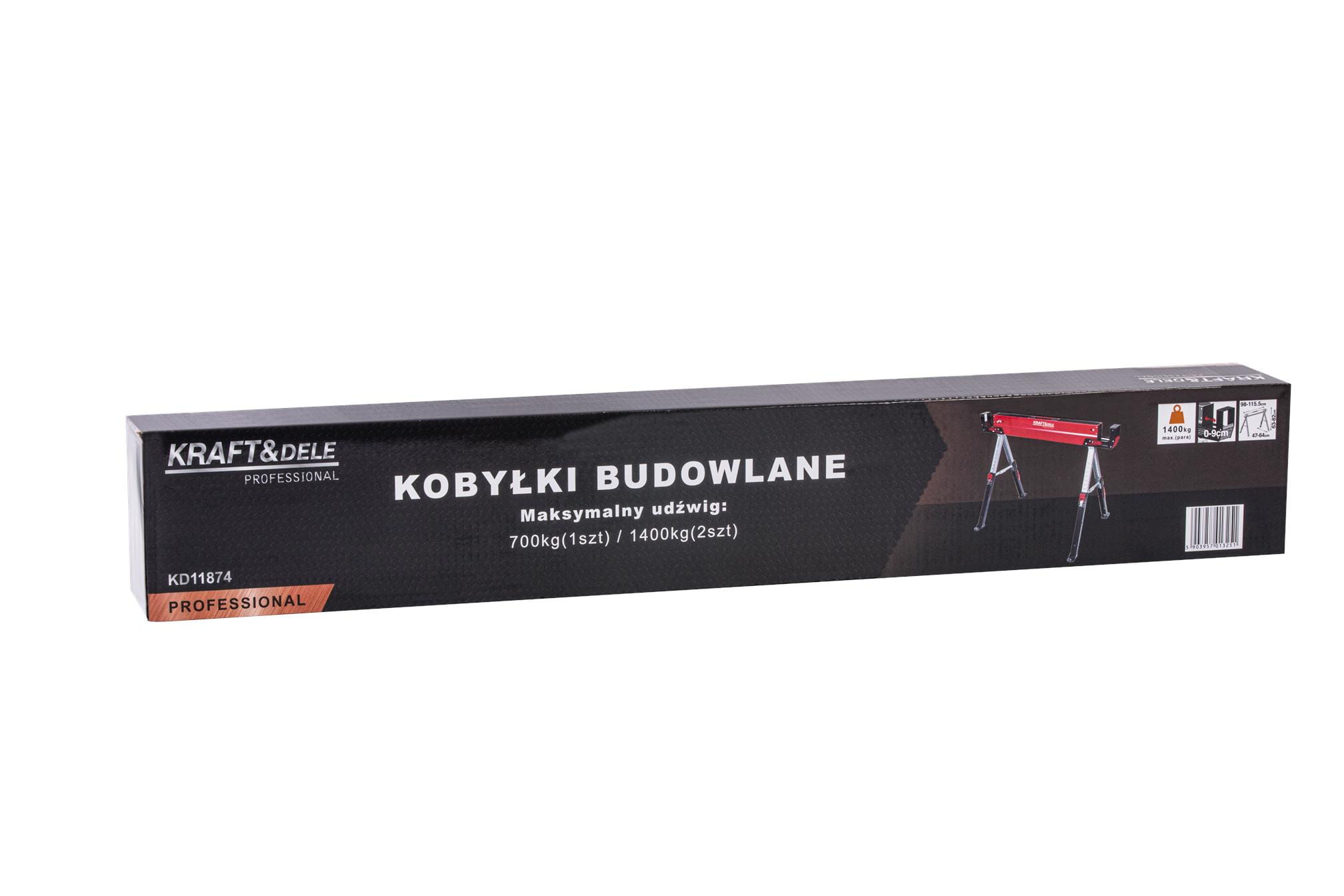 Workshop horse stand construction trestle folding KD11874 (D36)