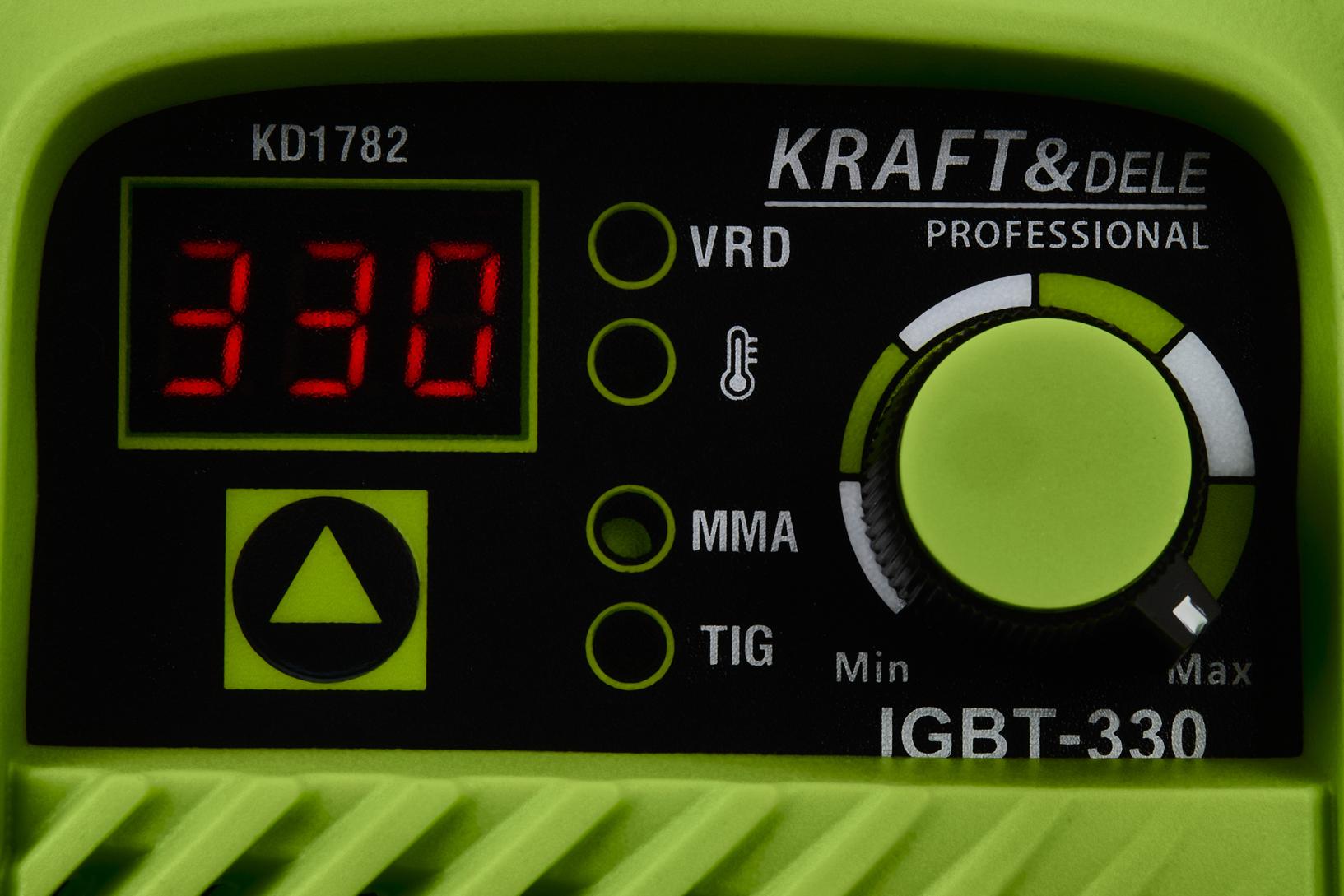 Inverter welder 330A MMA TIG LIFT VRD KD1782