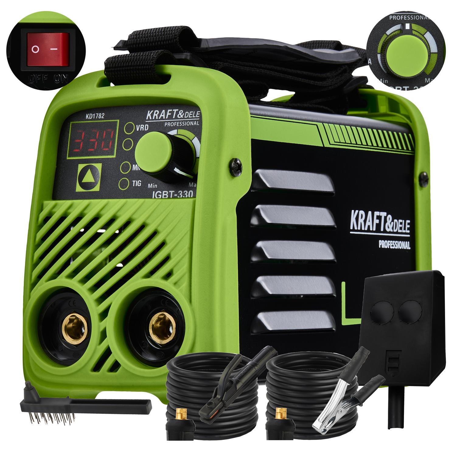 Inverter welder 330A MMA TIG LIFT VRD KD1782