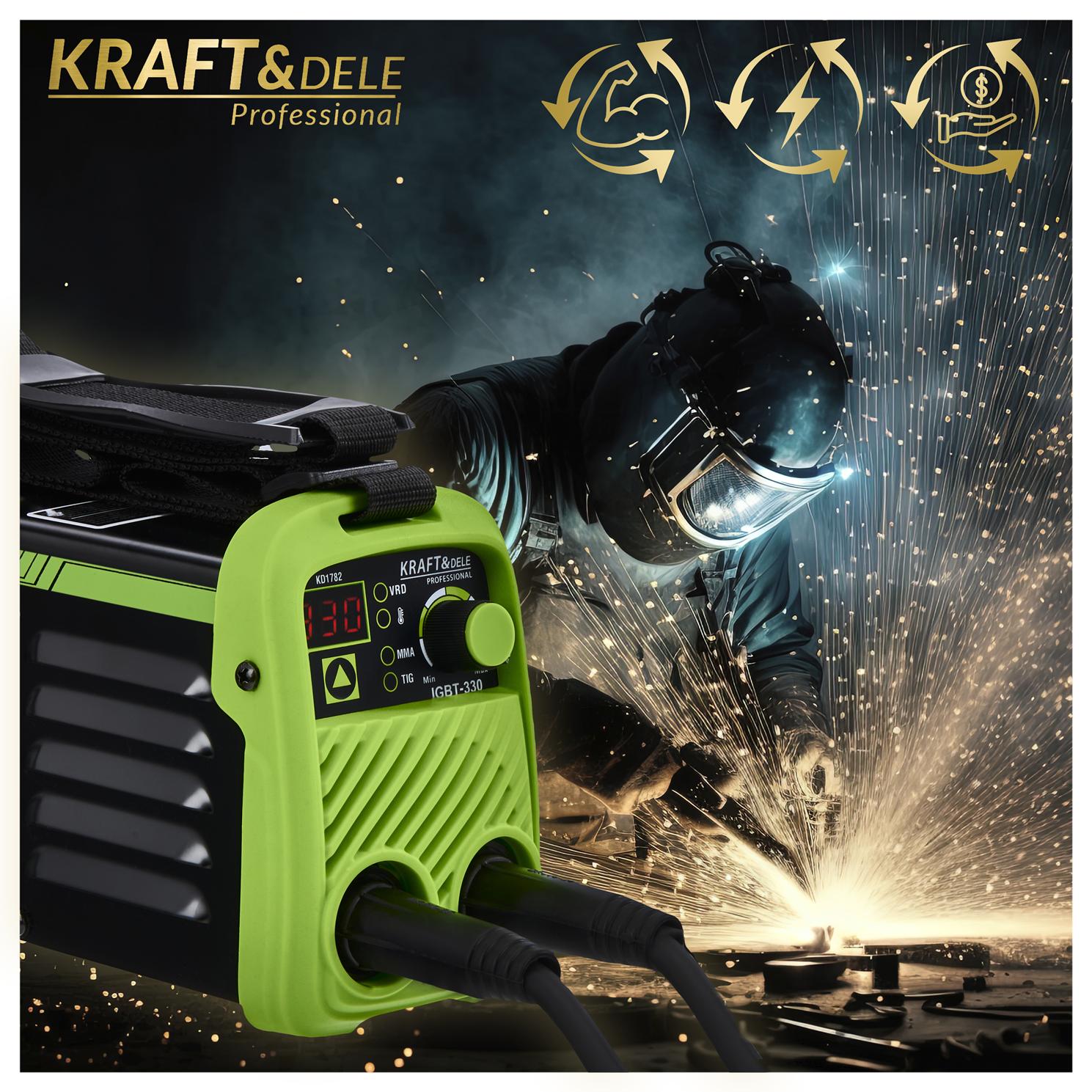 Inverter welder 330A MMA TIG LIFT VRD KD1782