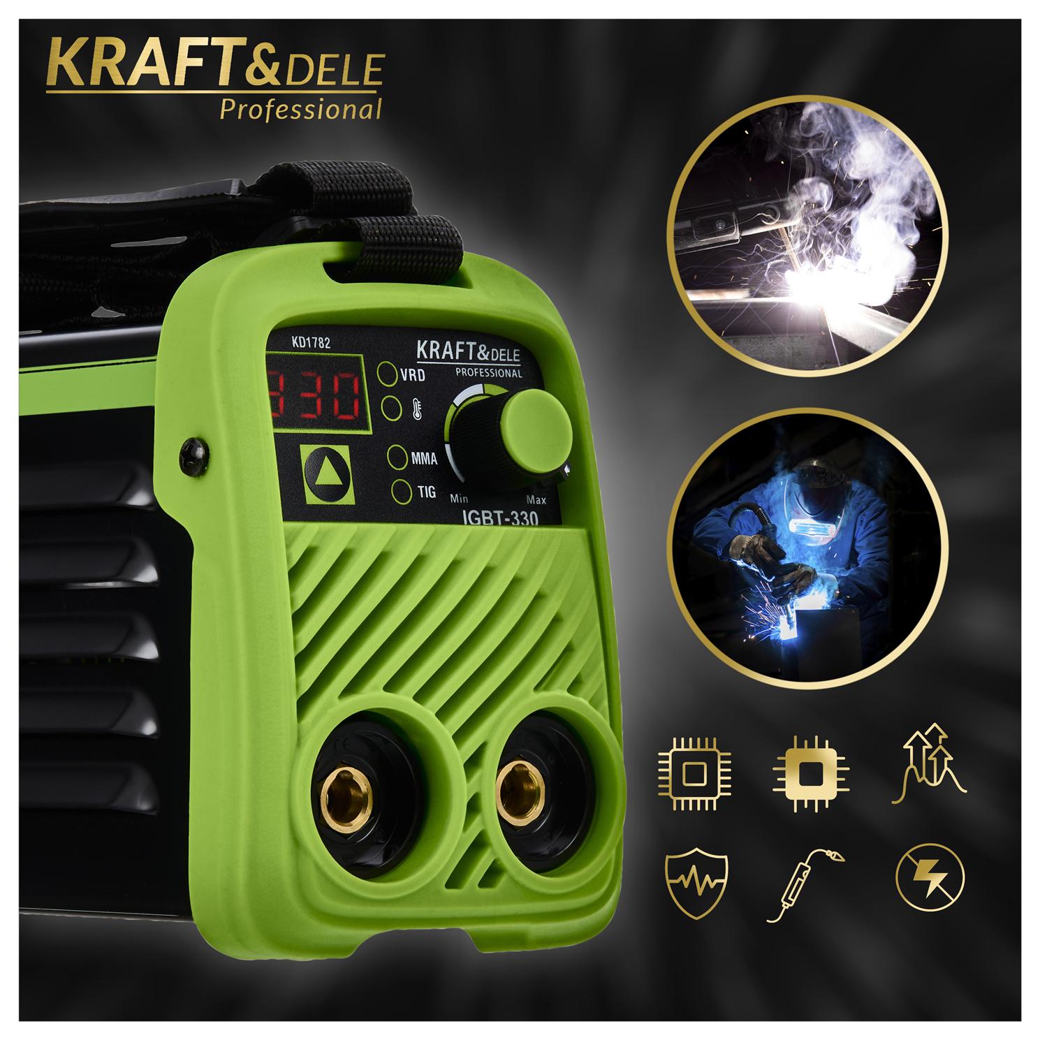 Inverter welder 330A MMA TIG LIFT VRD KD1782