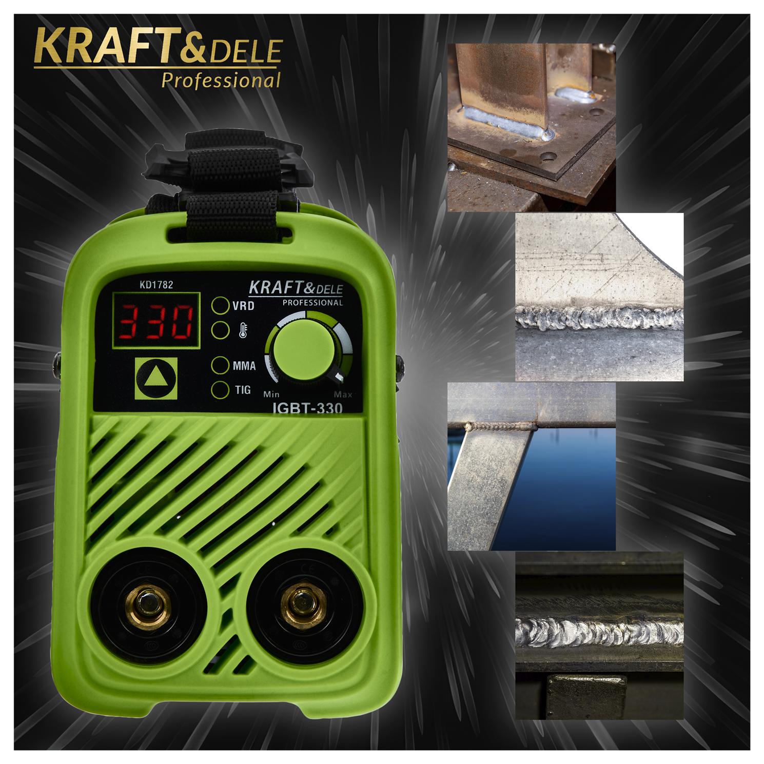 Inverter welder 330A MMA TIG LIFT VRD KD1782