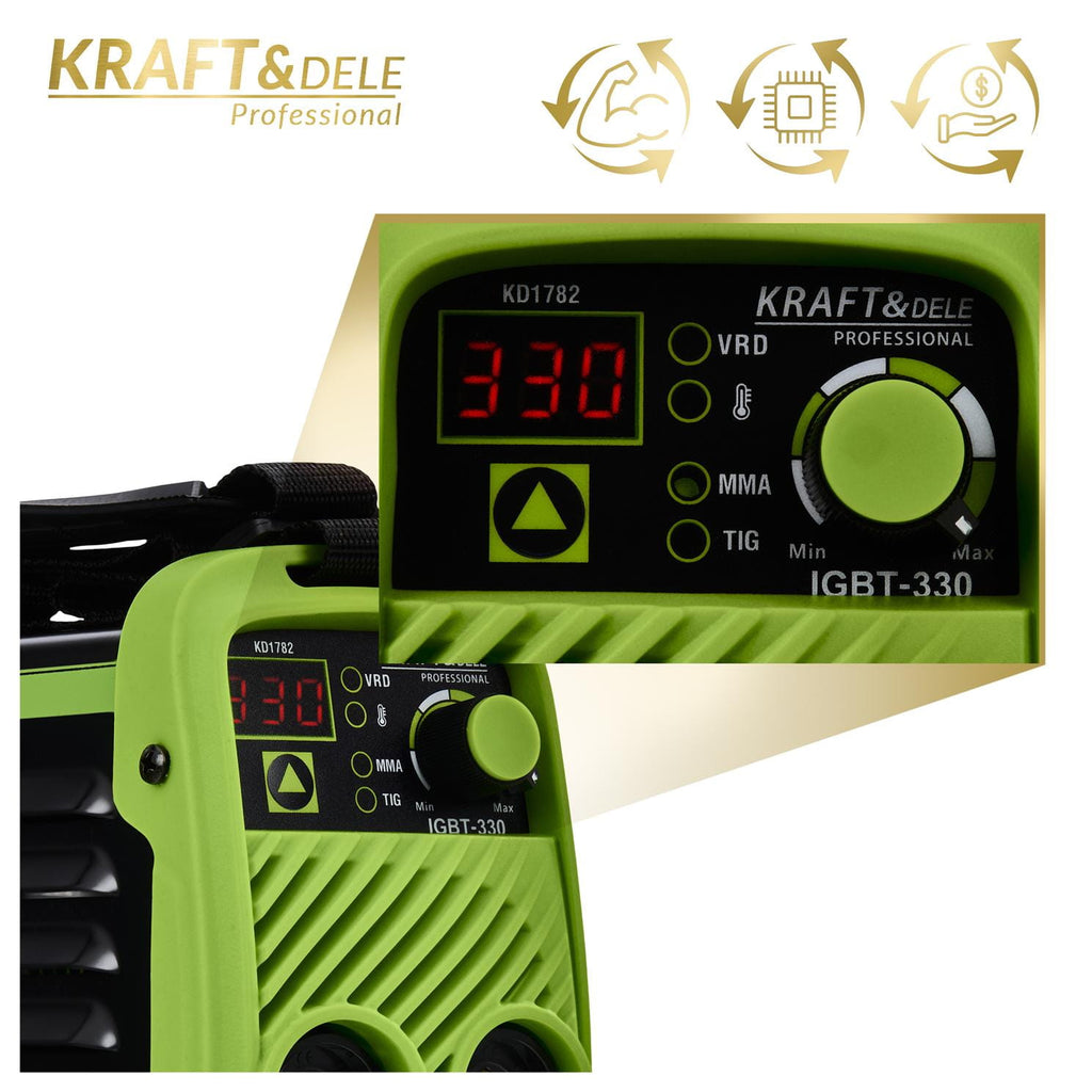 Inverter welder 330A MMA TIG LIFT VRD KD1782