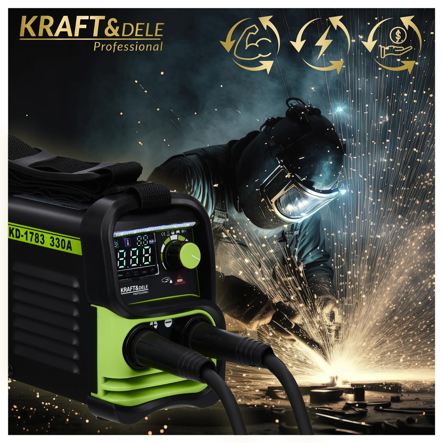 Inverter welder 330A MMA TIG LIFT VRD KD1783