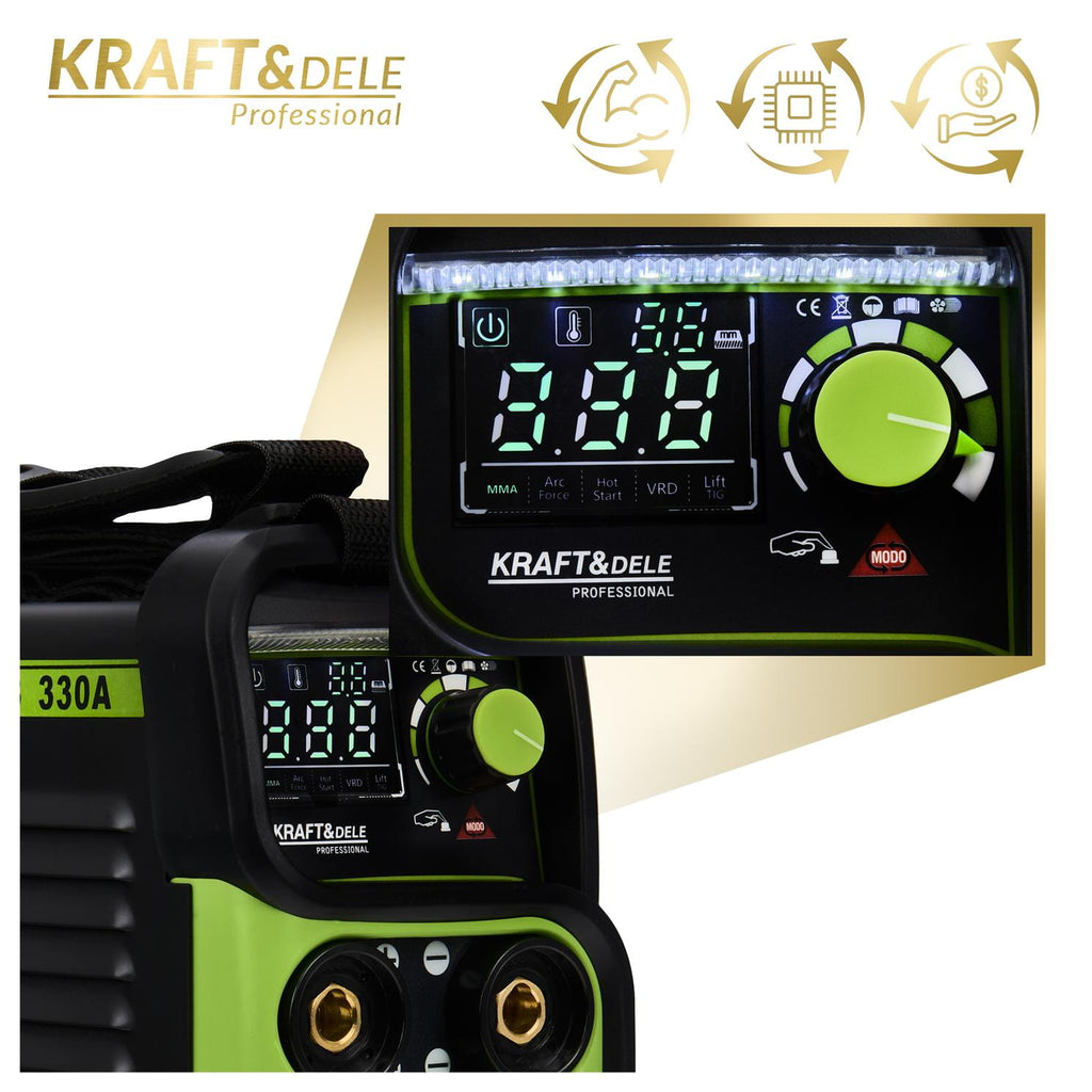 Inverter welder 330A MMA TIG LIFT VRD KD1783