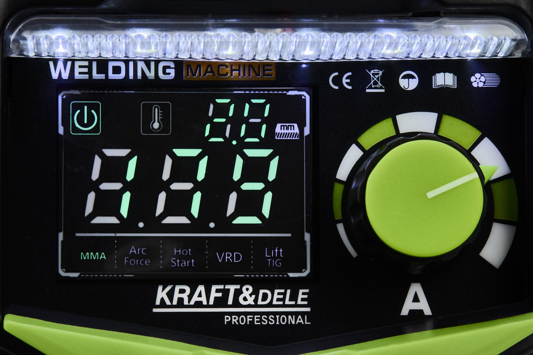 Inverter-keevitusaparaat 330A MMA TIG LIFT VRD KD1784