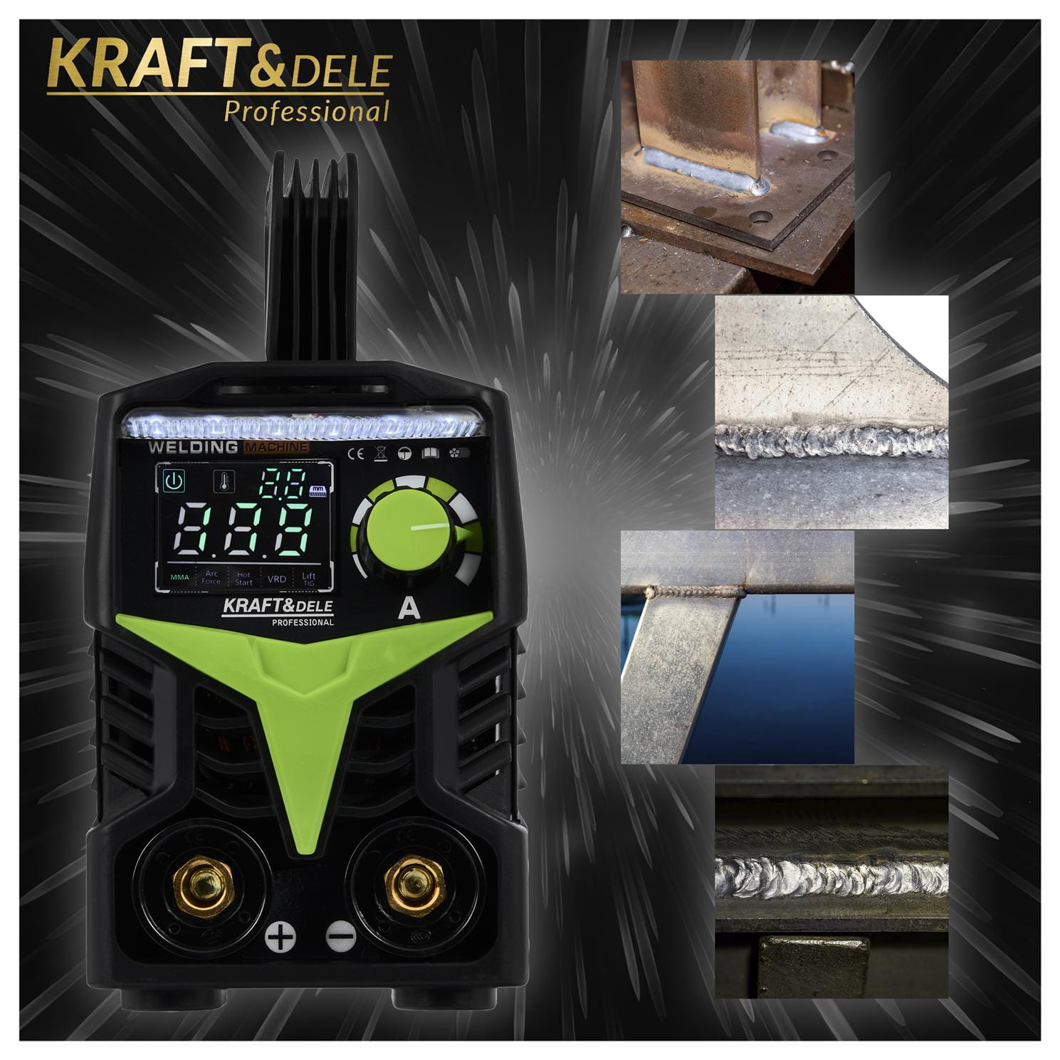 Inverter-keevitusaparaat 330A MMA TIG LIFT VRD KD1784