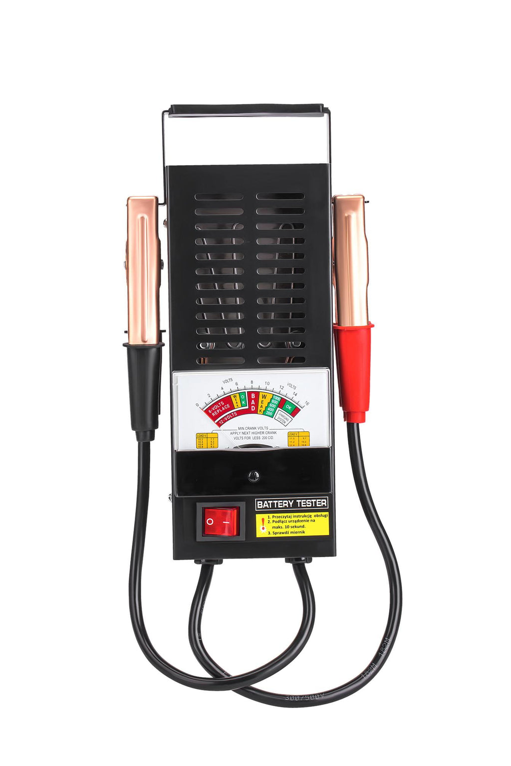 Analog tester for checking 6/12V 200-1000A batteries KD5675