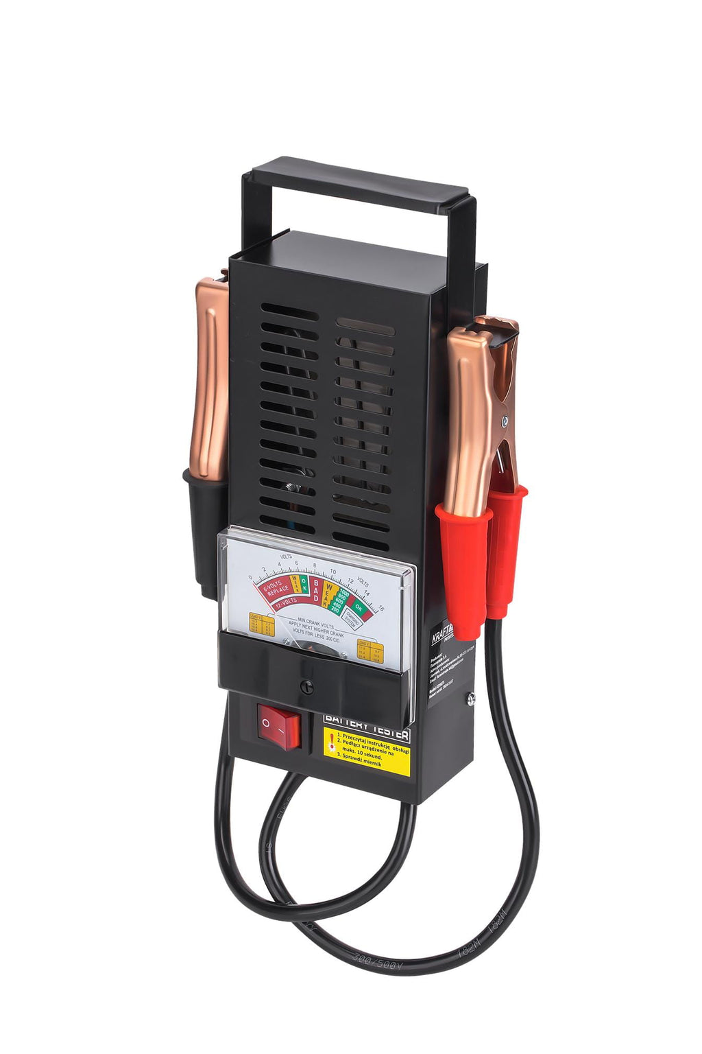 Analog tester for checking 6/12V 200-1000A batteries KD5675