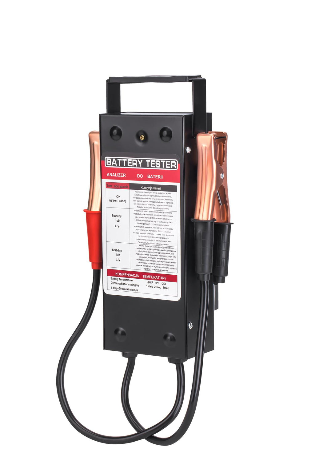 Analog tester for checking 6/12V 200-1000A batteries KD5675