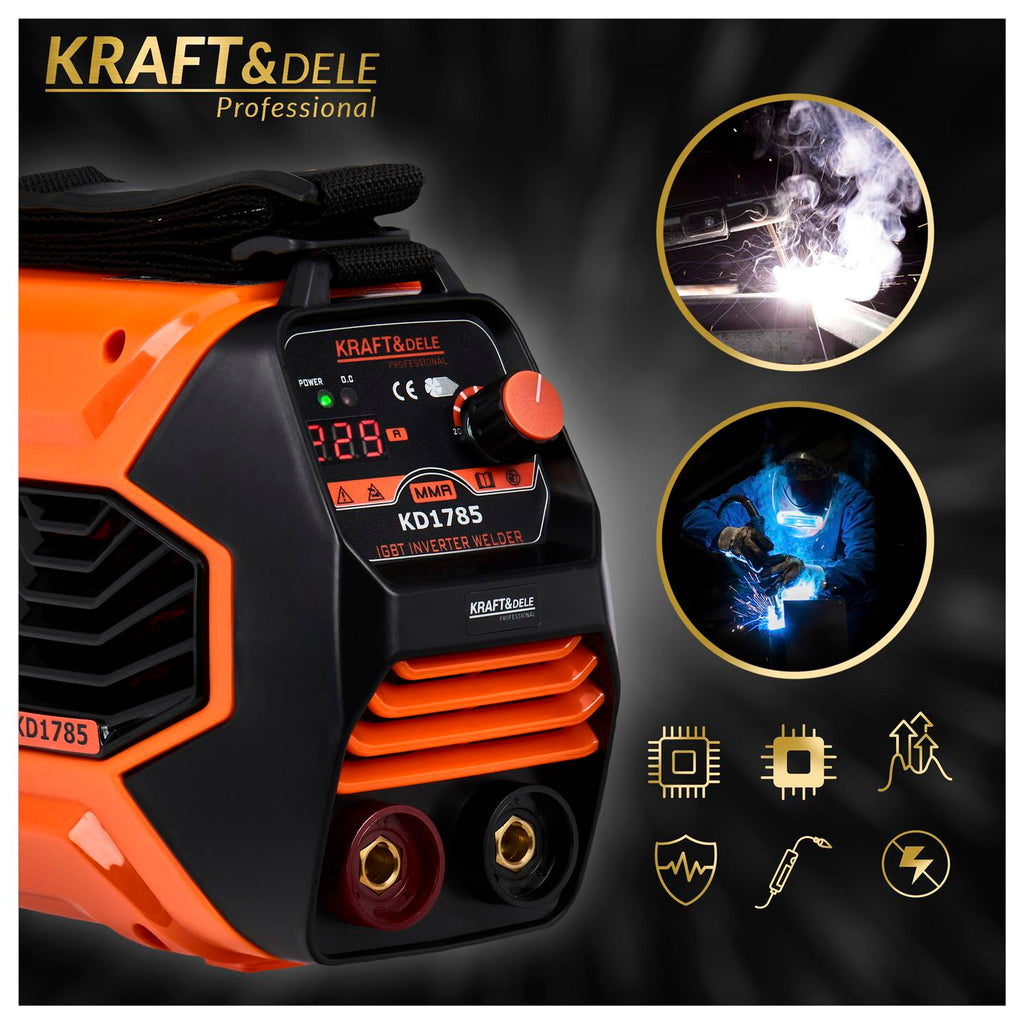 Inverter welder 330A MMA TIG LIFT VRD KD1785 (A32)