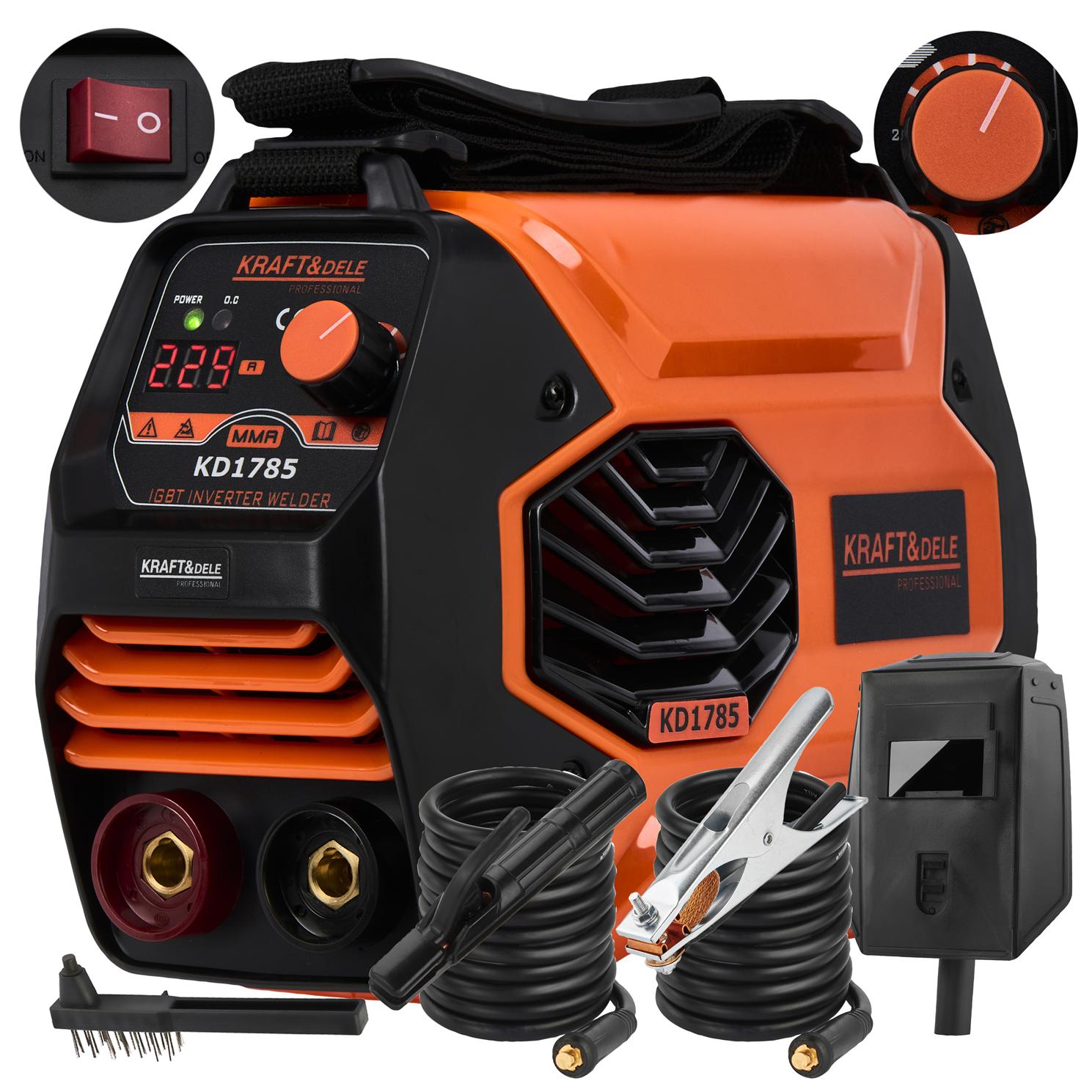 Inverter welder 330A MMA TIG LIFT VRD KD1785 (A32)