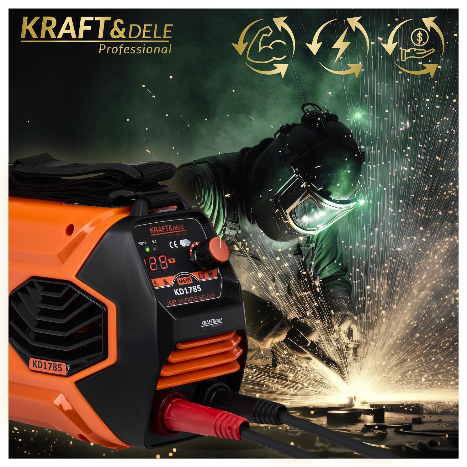 Inverter welder 330A MMA TIG LIFT VRD KD1785 (A32)