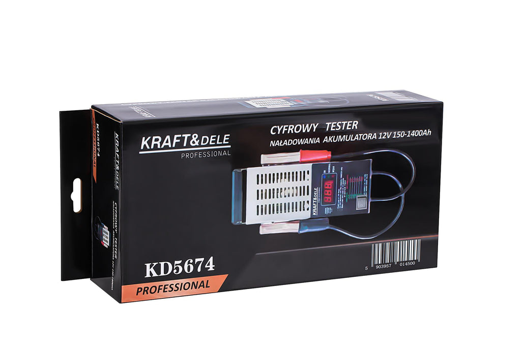 Digital tester for checking 12V batteries 150-1400A KD5674