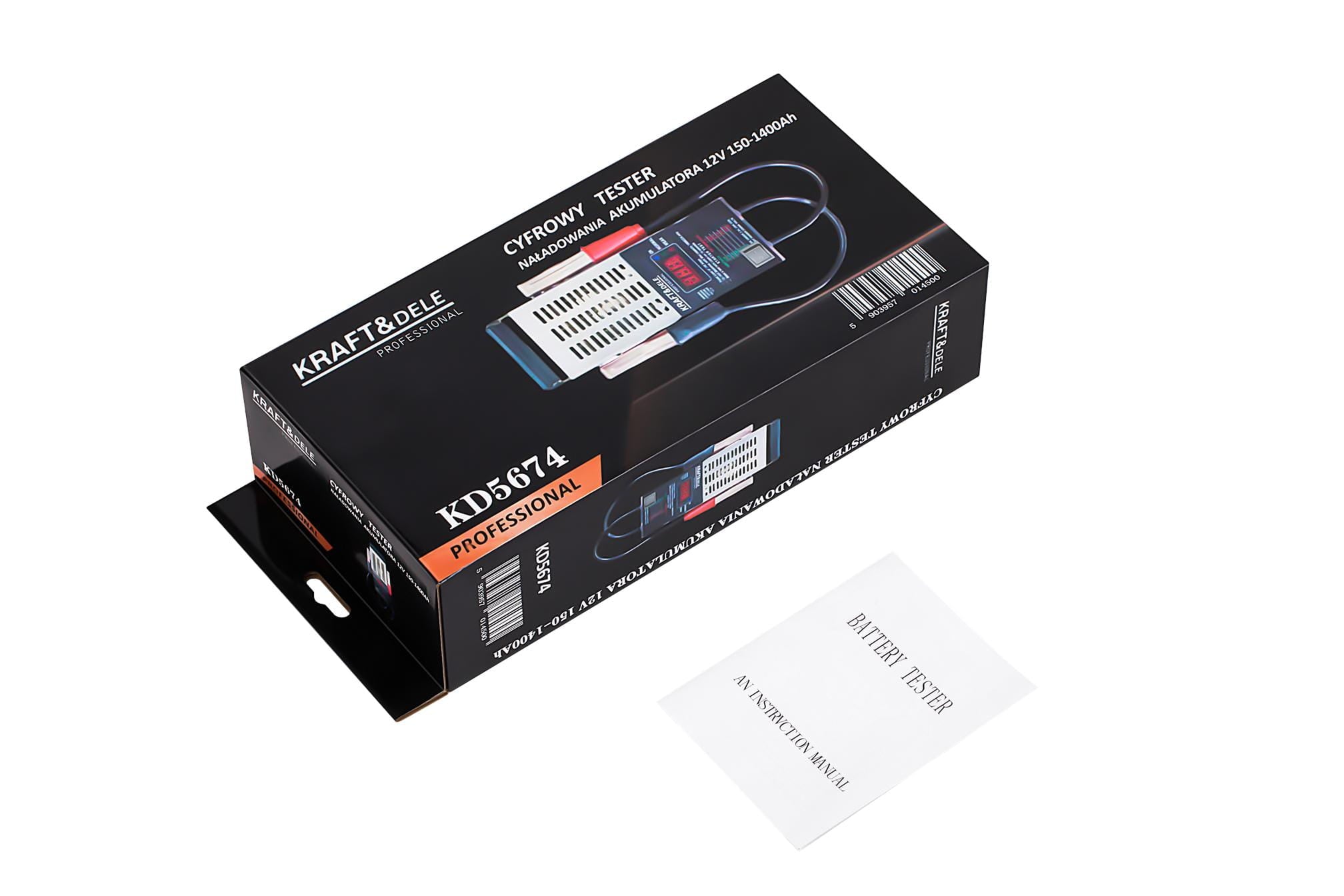 Digital tester for checking 12V batteries 150-1400A KD5674