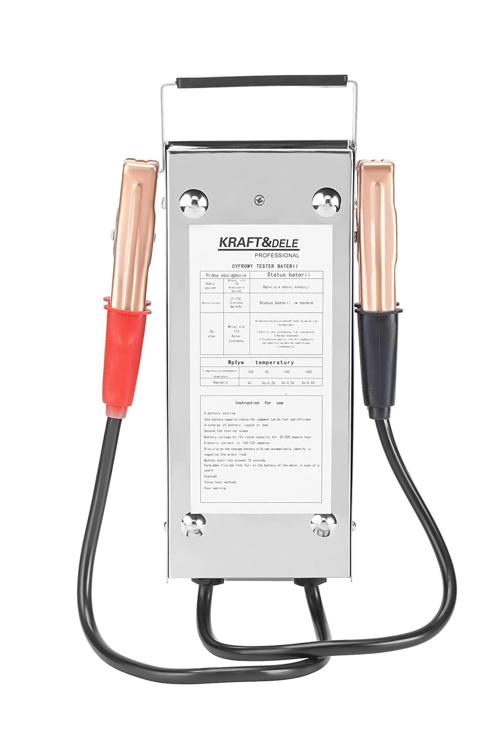 Digital tester for checking 12V batteries 150-1400A KD5674